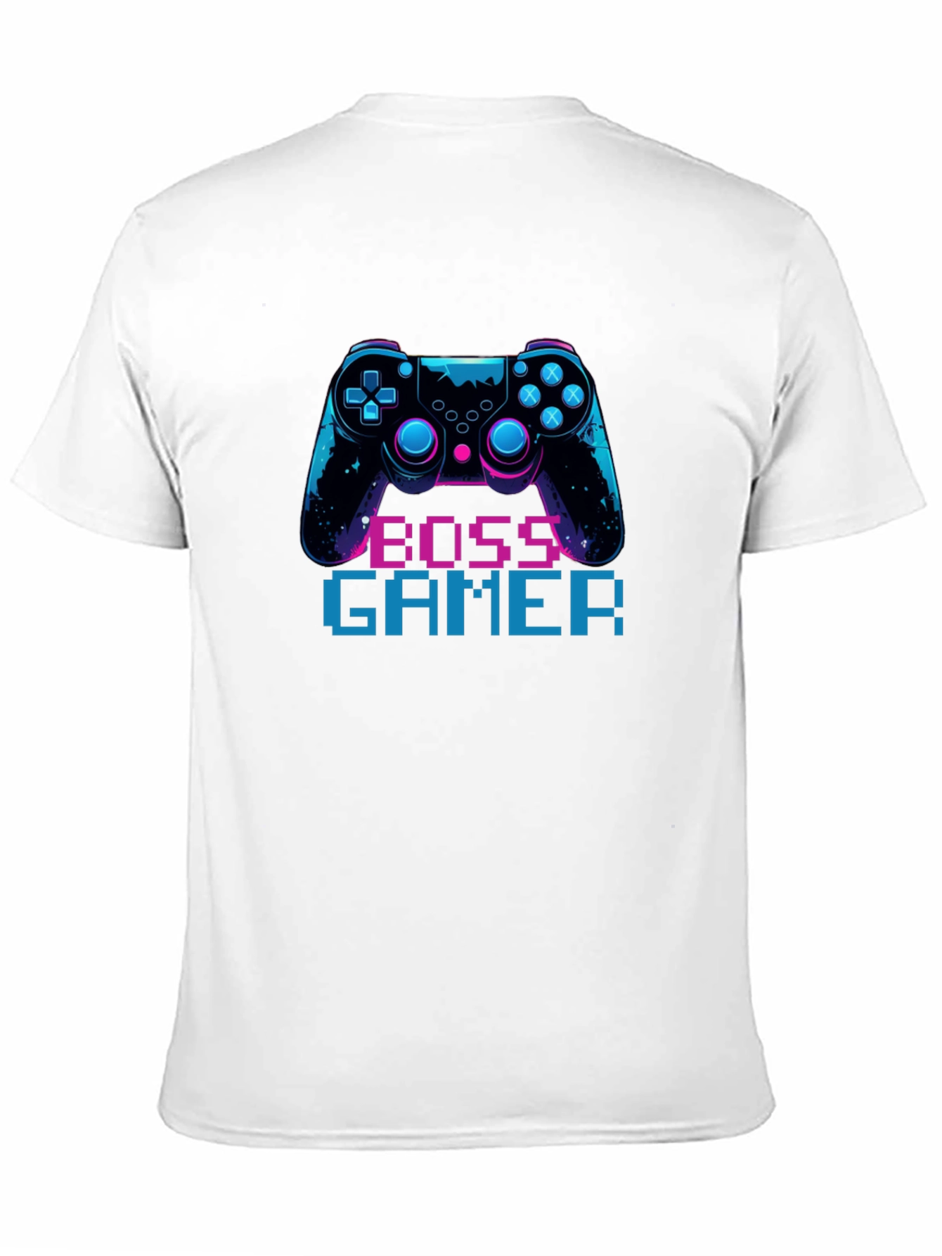 Boss Gamer Black T-Shirt - Console Design