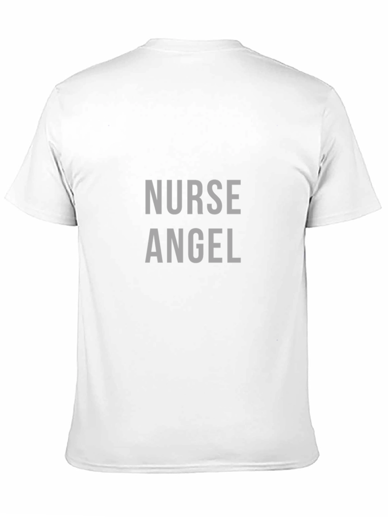Nurse Angel Graphic Tee - Black Cotton T-Shirt