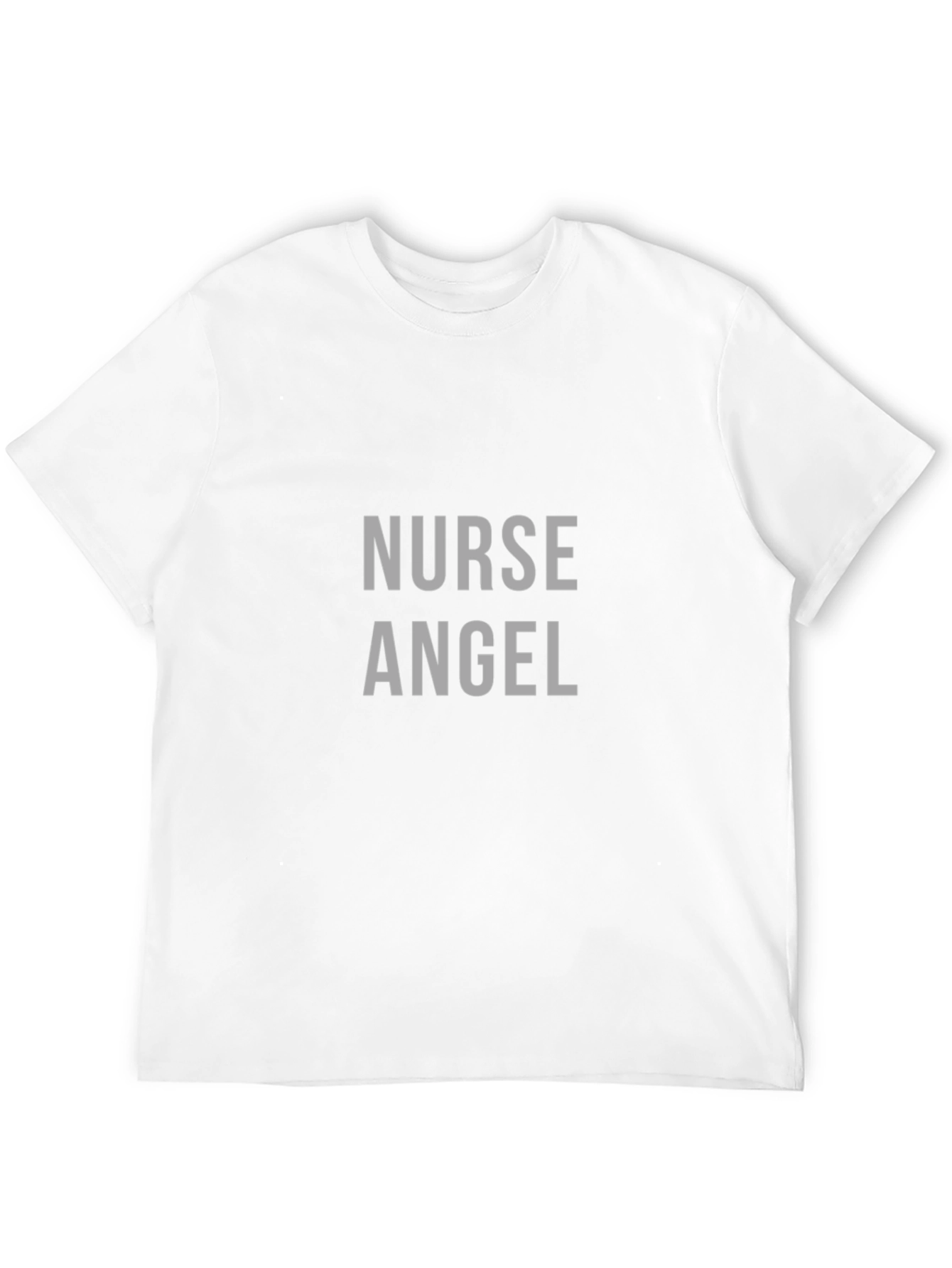 Nurse Angel Graphic Tee - Black Cotton T-Shirt
