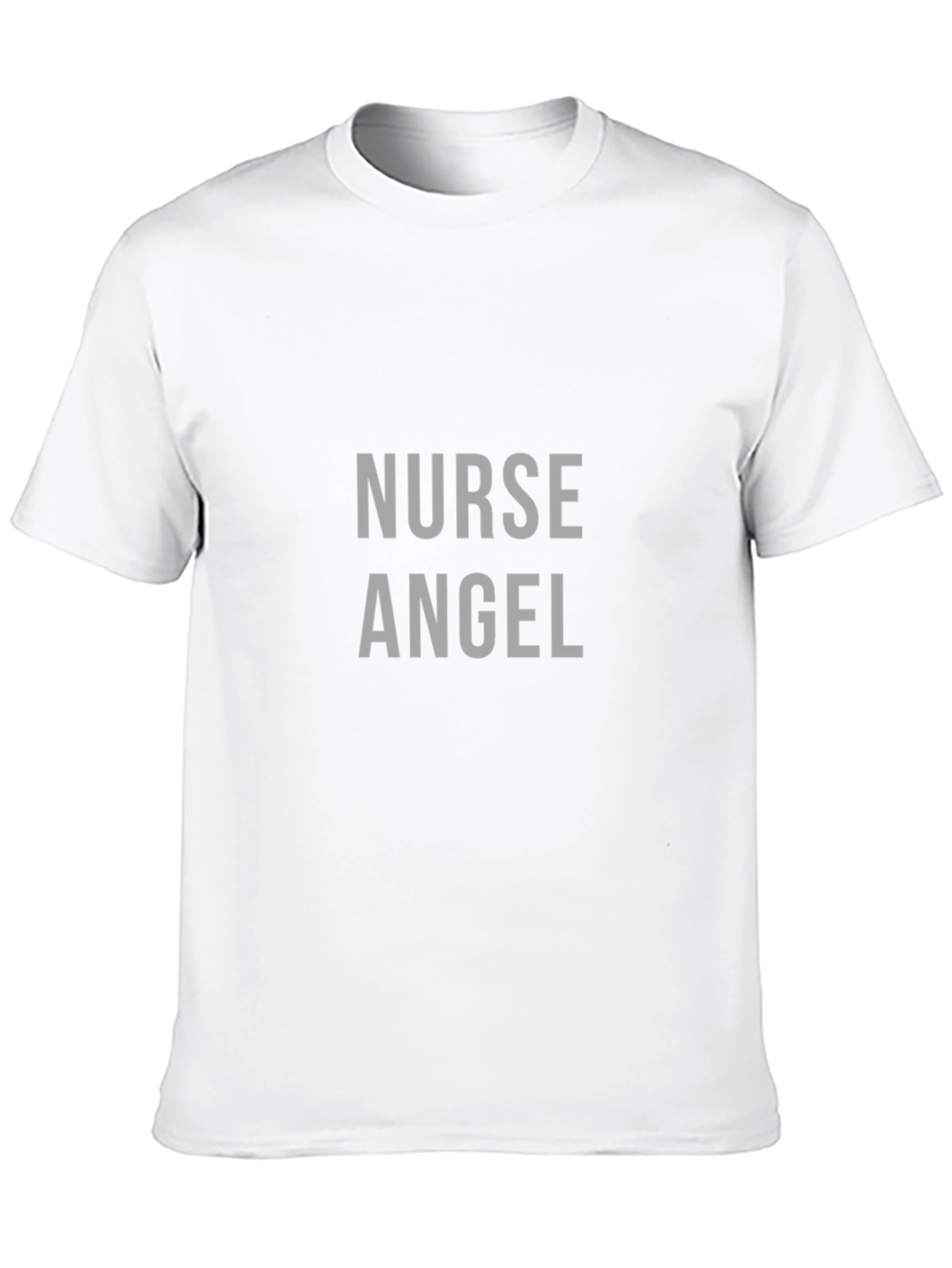 Nurse Angel Graphic Tee - Black Cotton T-Shirt