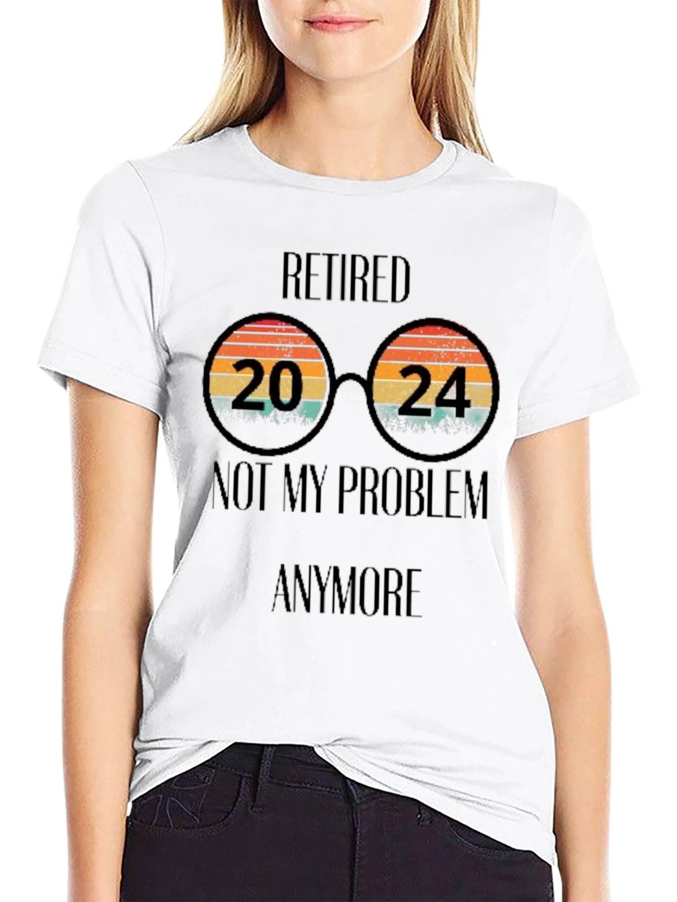 Retired 2024 T-Shirt - No More Problems!