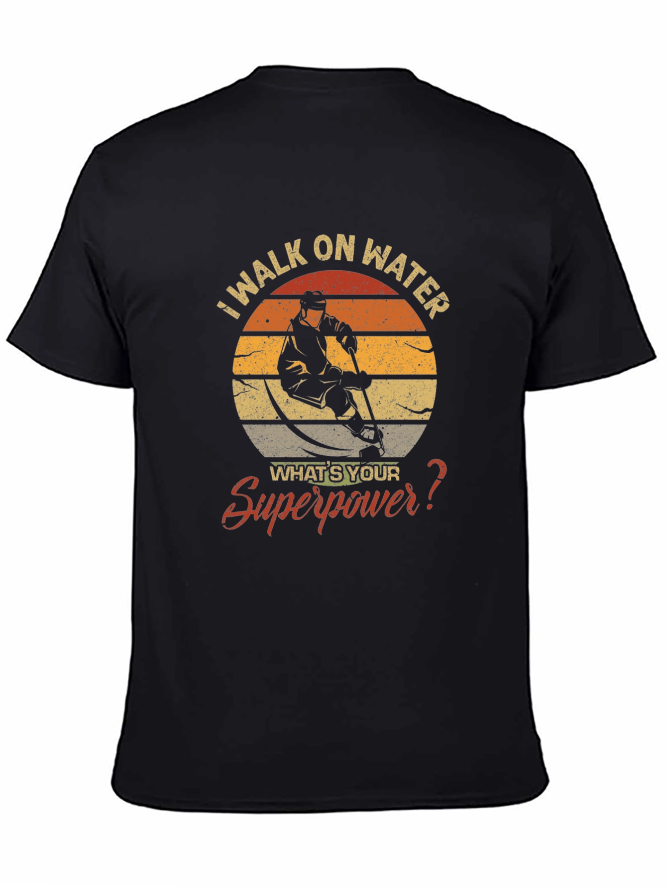 I Walk on Water Hockey T-Shirt