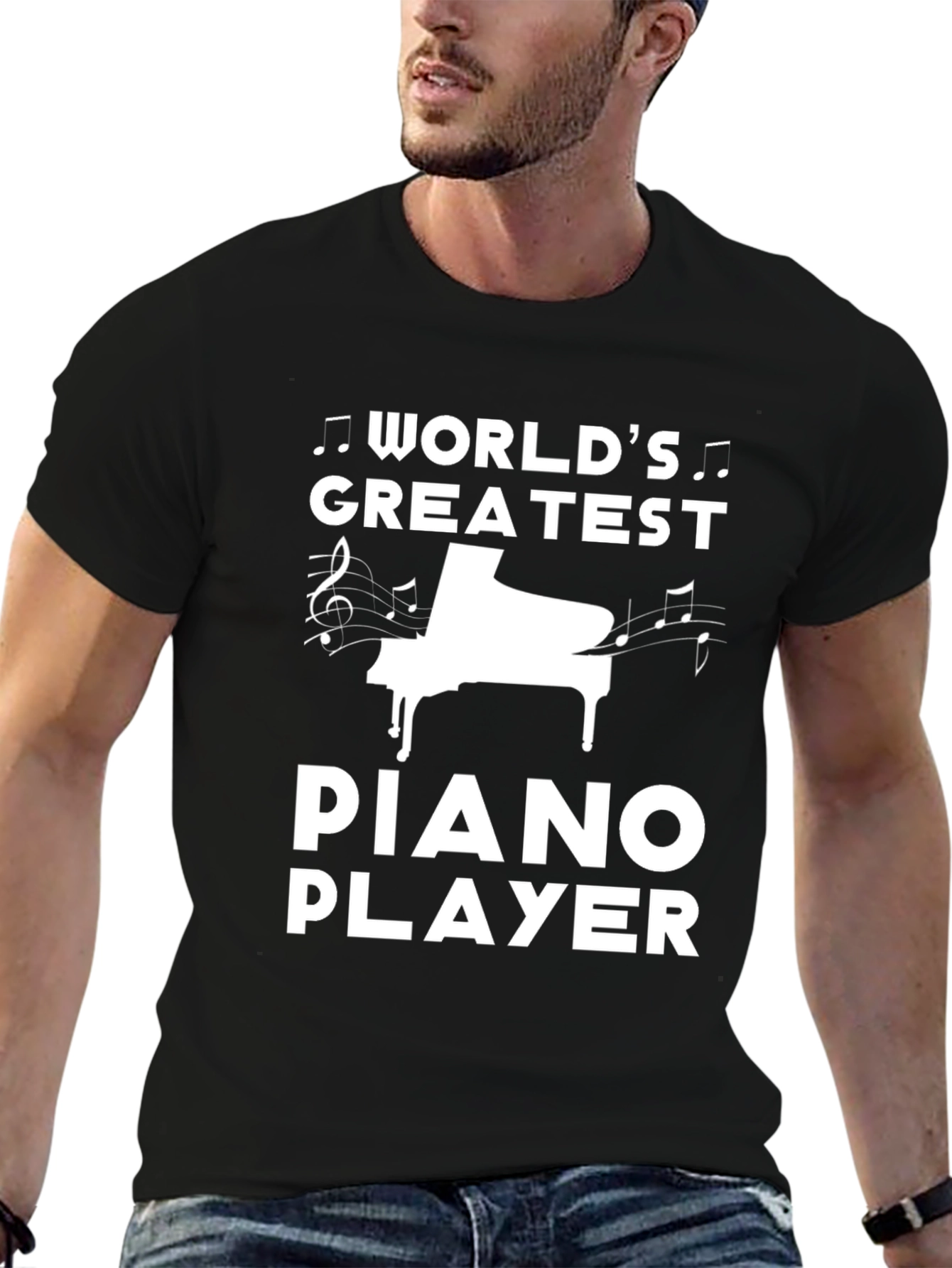 Worlds Greatest Piano Player T-Shirt