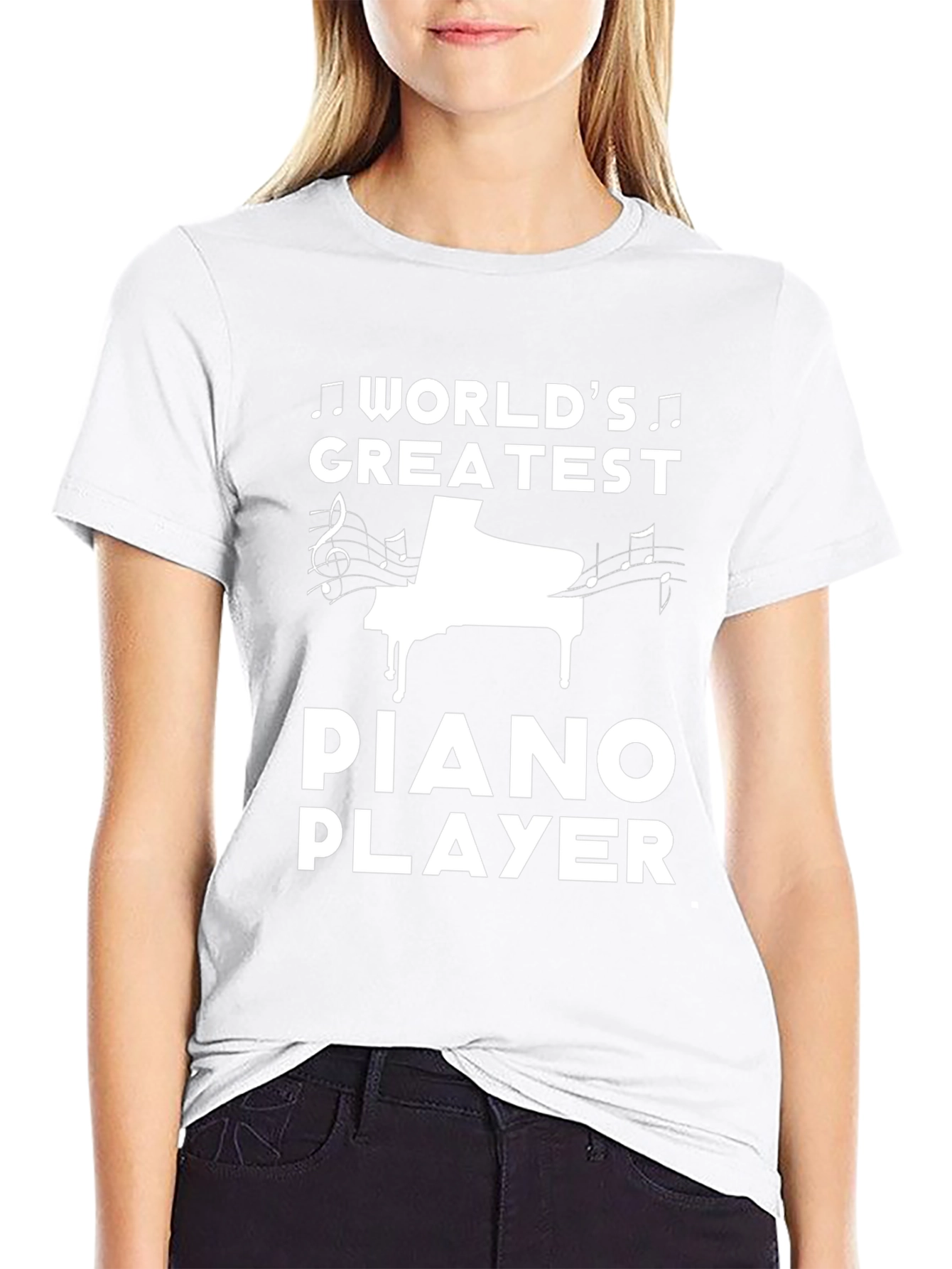 Worlds Greatest Piano Player T-Shirt