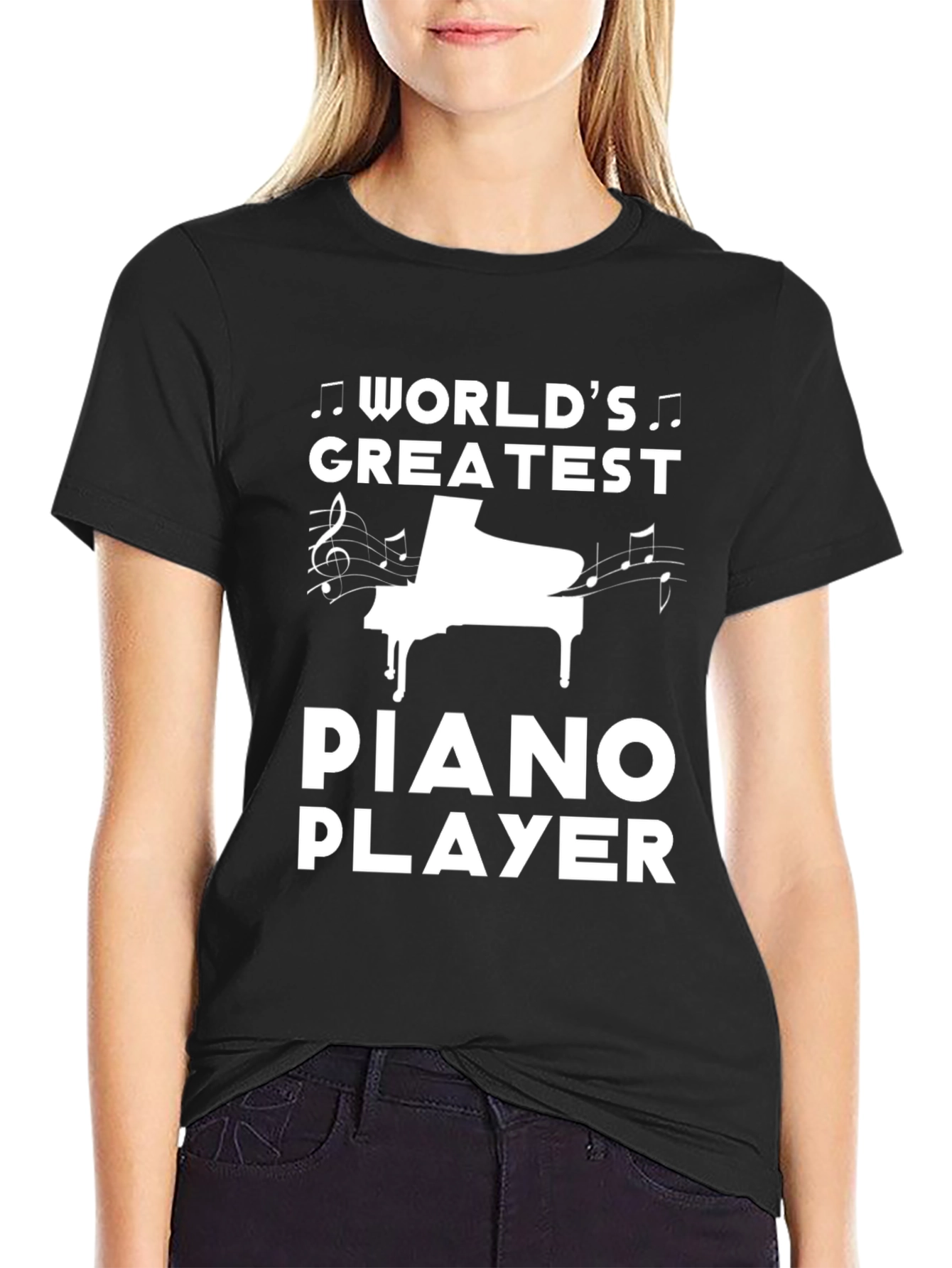 Worlds Greatest Piano Player T-Shirt