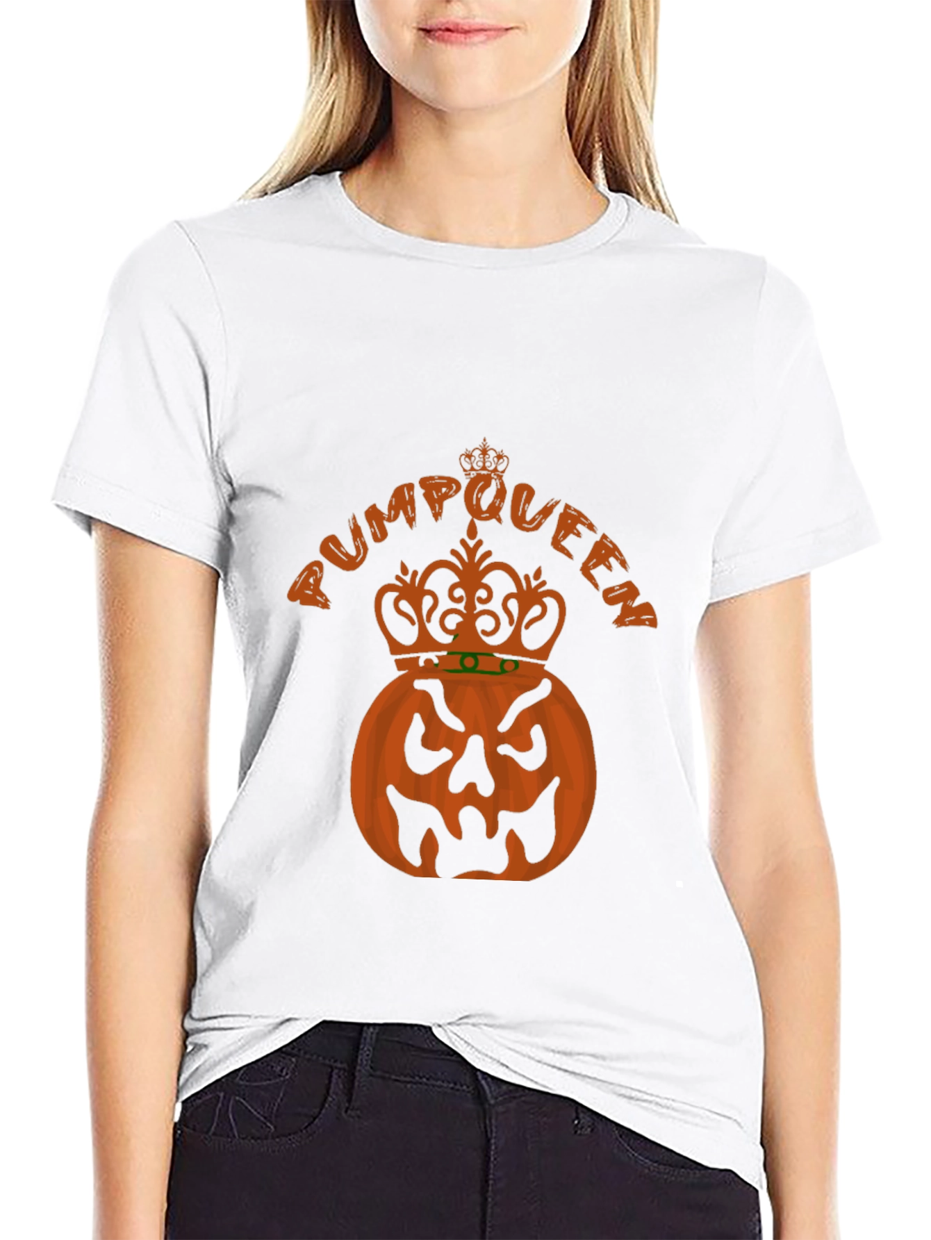 Pumpkin Queen Halloween T-Shirt