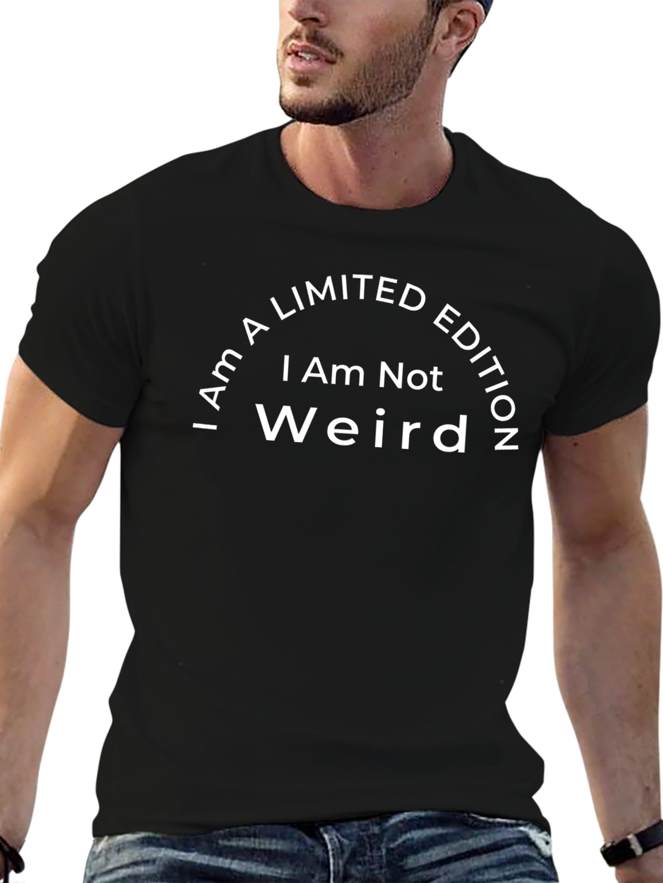 I Am Not Weird - Limited Edition Black T-Shirt