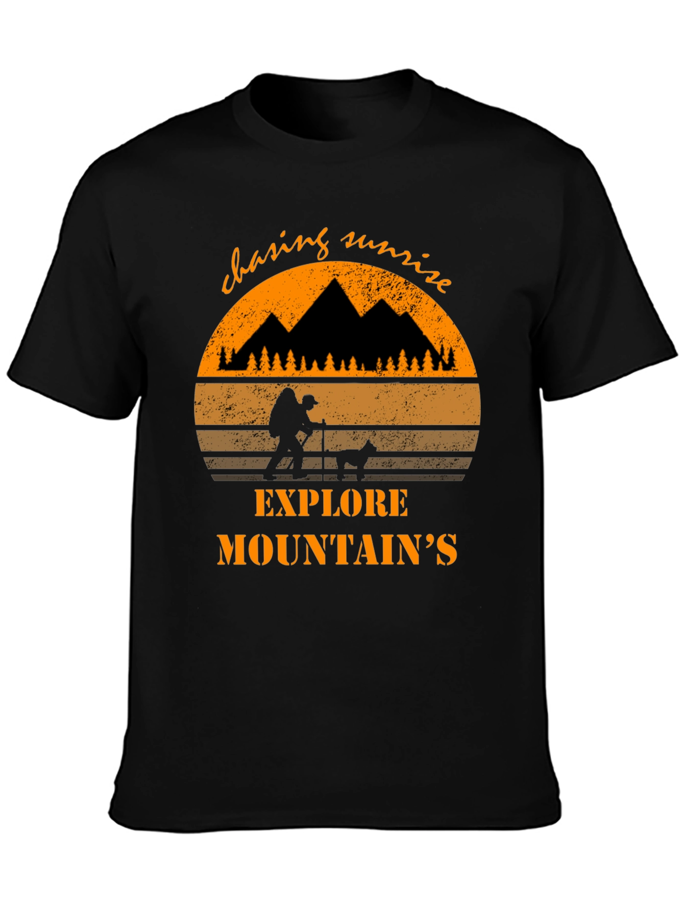Explore Mountains Graphic T-Shirt