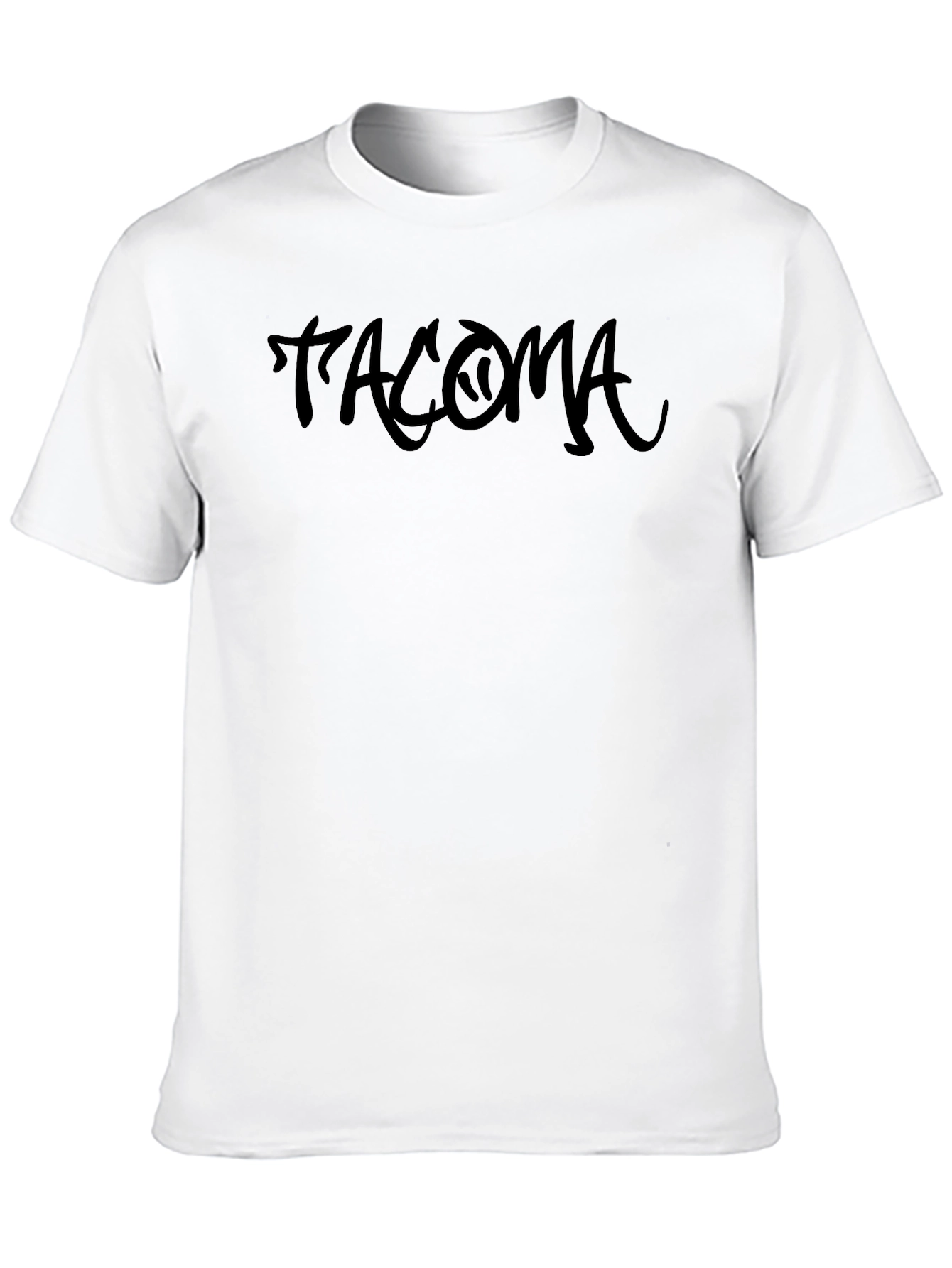 Tacoma Text Graphic Tee - Classic Comfort