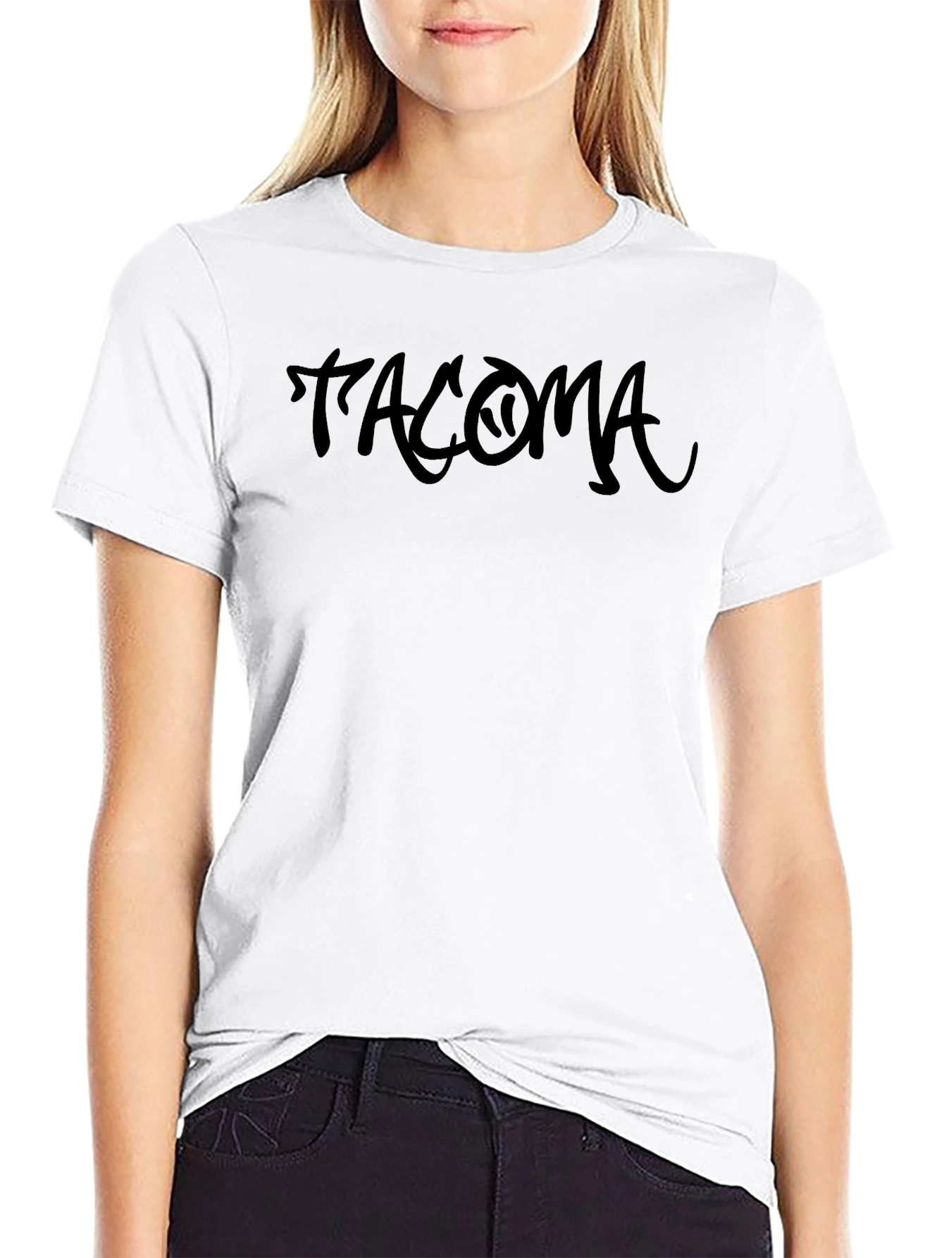 Tacoma Text Graphic Tee - Classic Comfort