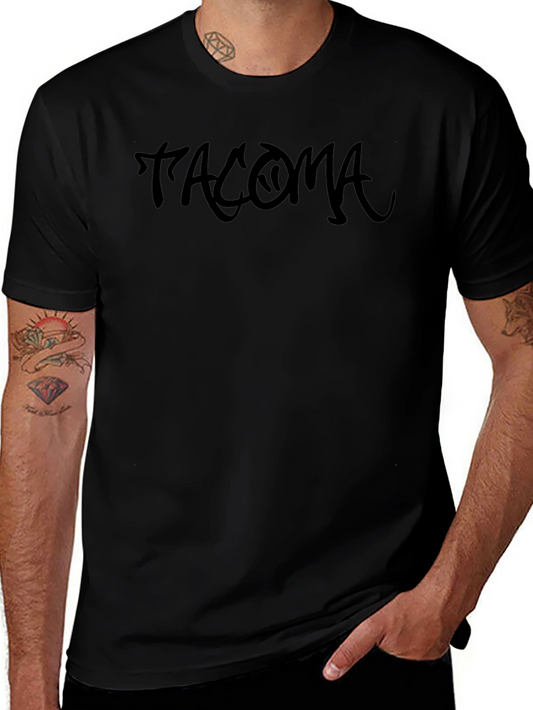 Tacoma Text Graphic Tee - Classic Comfort