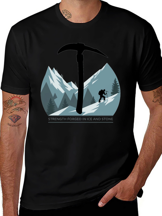 Climbing Ice Axe Graphic T-Shirt