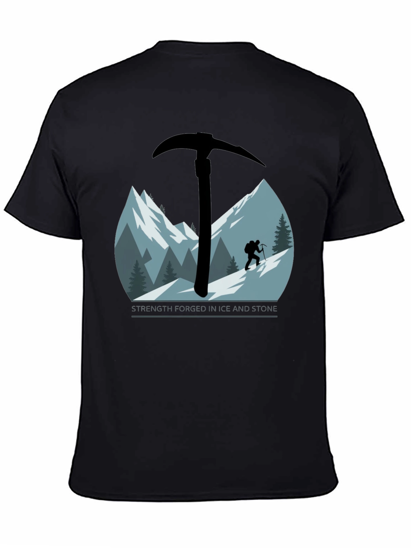 Climbing Ice Axe Graphic T-Shirt