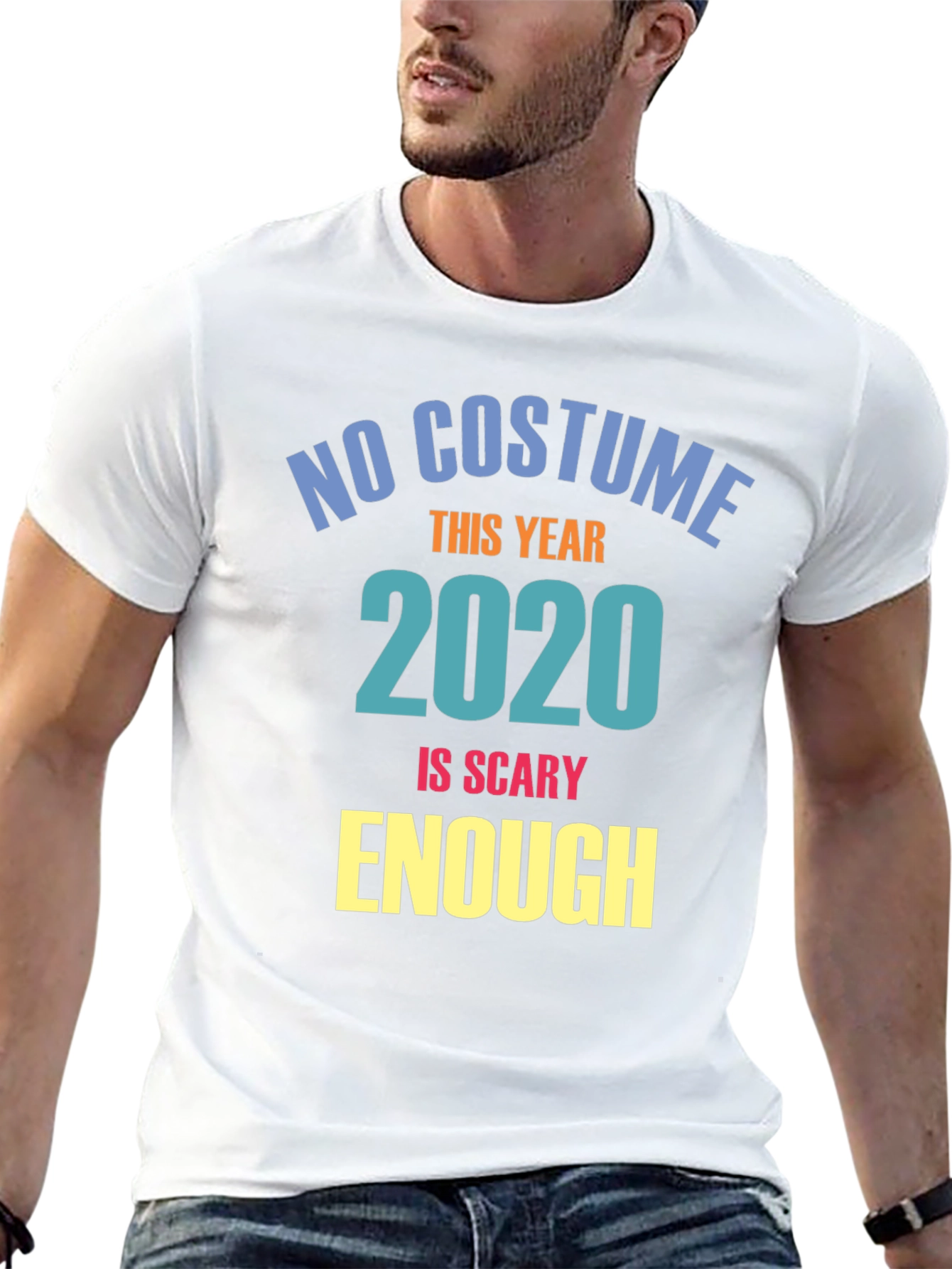 No Costume This Year 2020 Scary T-Shirt