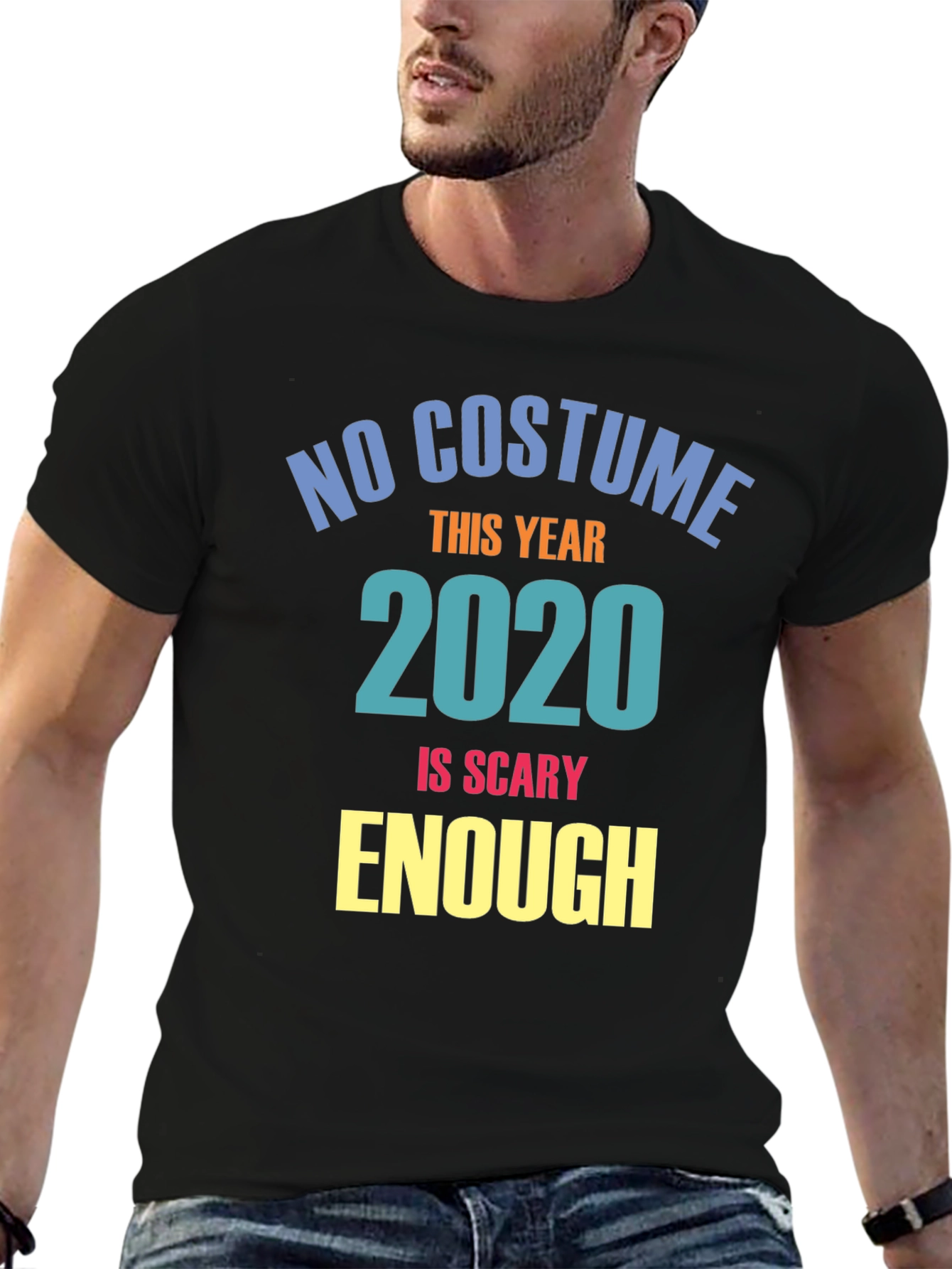 No Costume This Year 2020 Scary T-Shirt