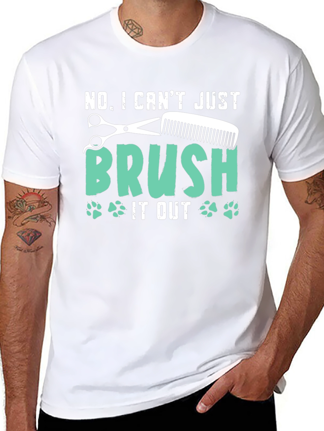 Stylist Cant Just Brush It Out T-Shirt
