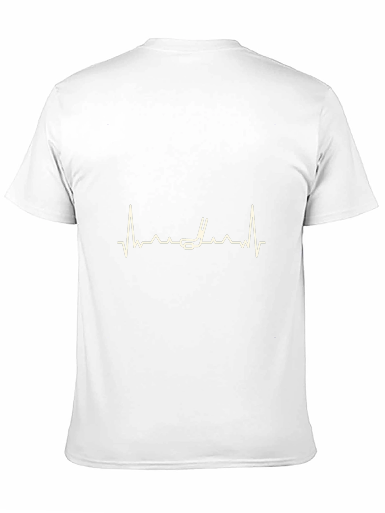 Golf Heartbeat T-Shirt - Golfers Pulse