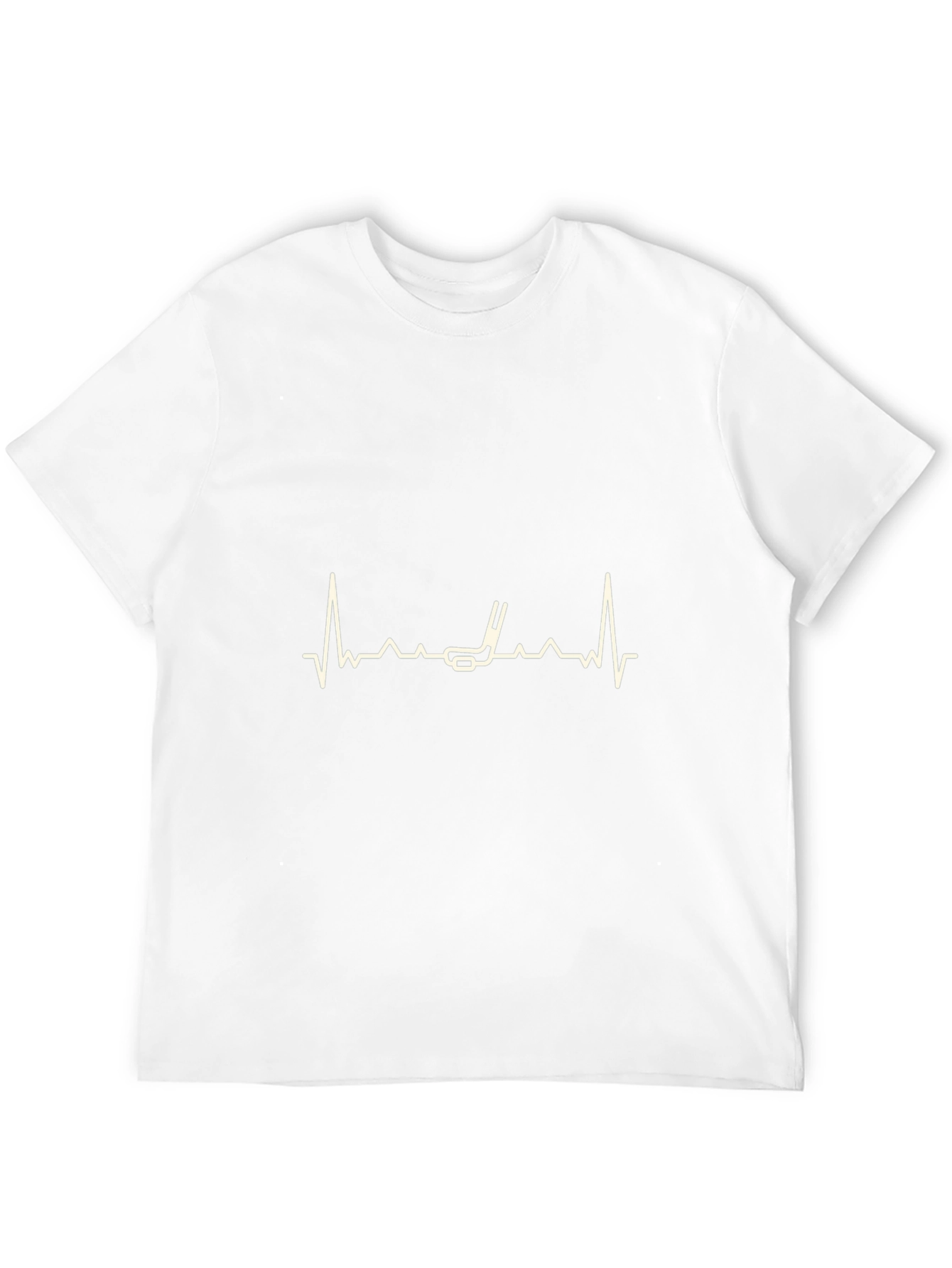 Golf Heartbeat T-Shirt - Golfers Pulse