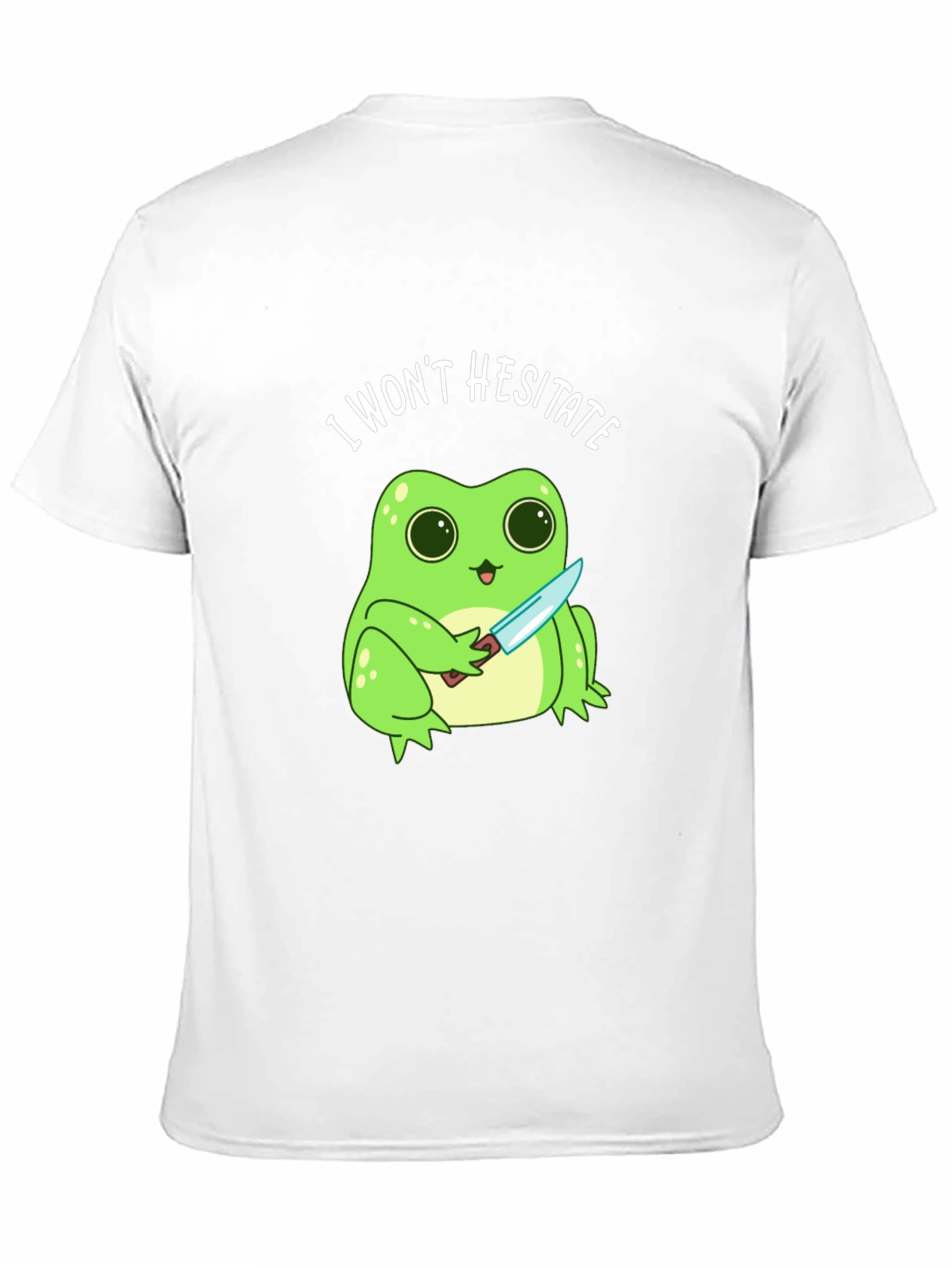 I Wont Hesitate Frog T-Shirt - Funny Graphic Tee