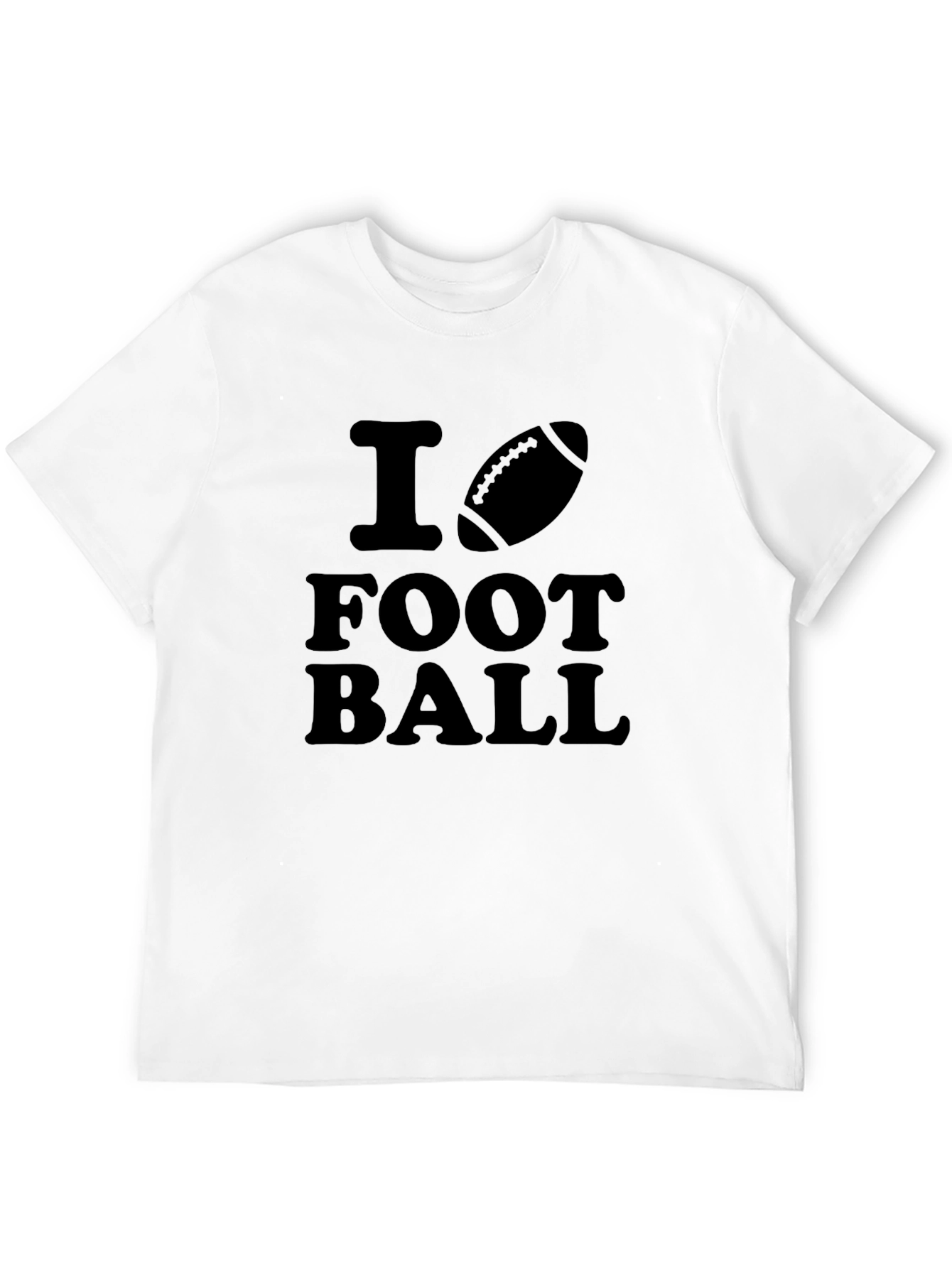 I Heart Football Graphic T-Shirt