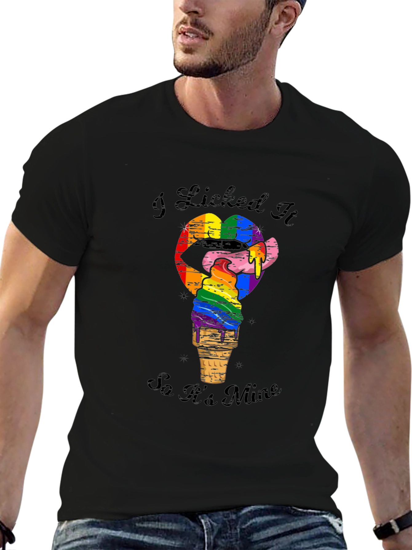 I Licked It So Its Mine Pride T-Shirt
