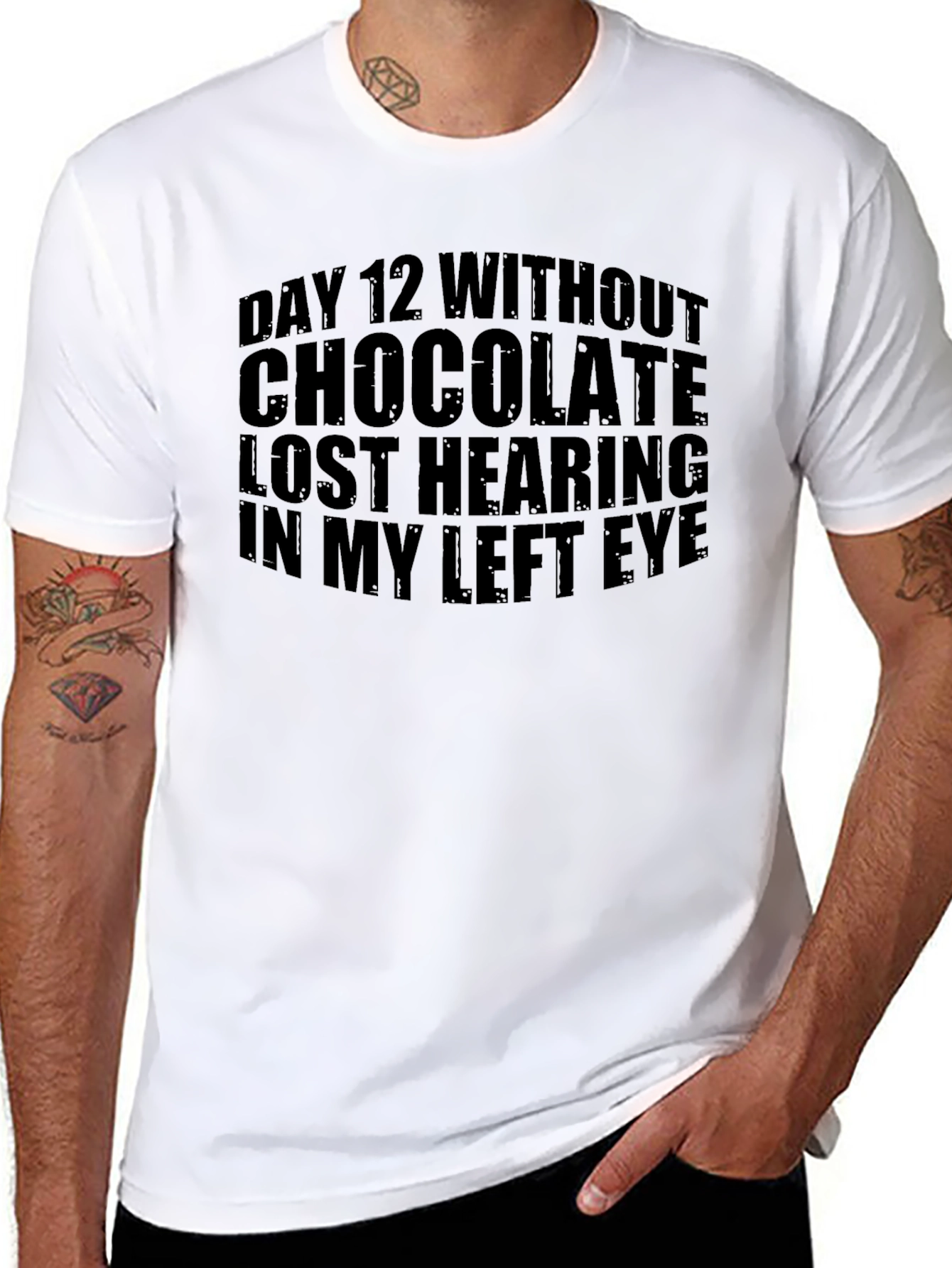 Chocolate Withdrawal Humor Tee