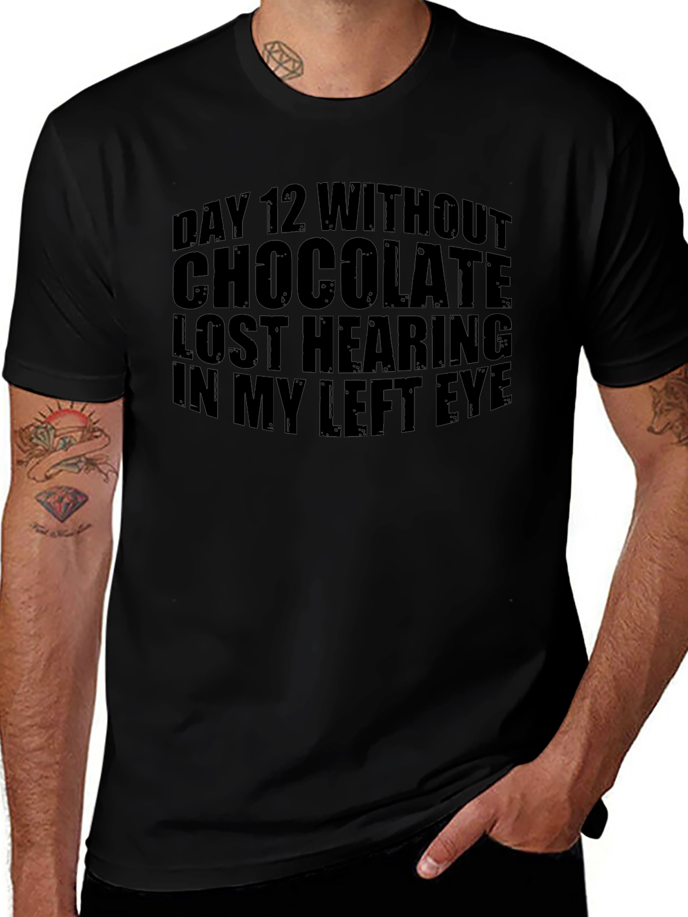 Chocolate Withdrawal Humor Tee