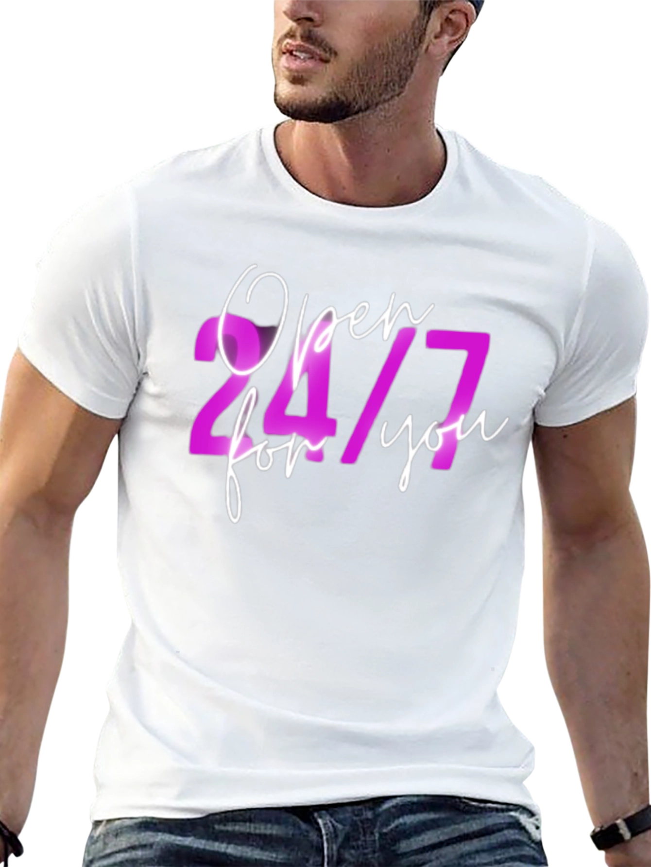Open 24/7 for you Graphic T-Shirt