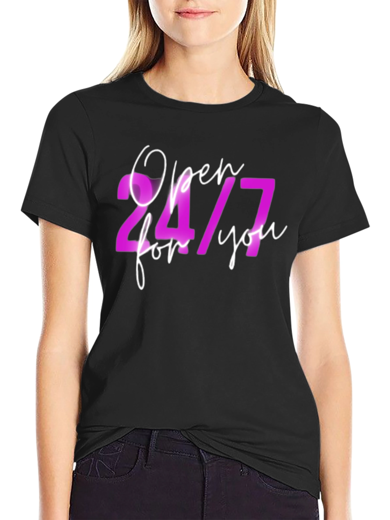 Open 24/7 for you Graphic T-Shirt