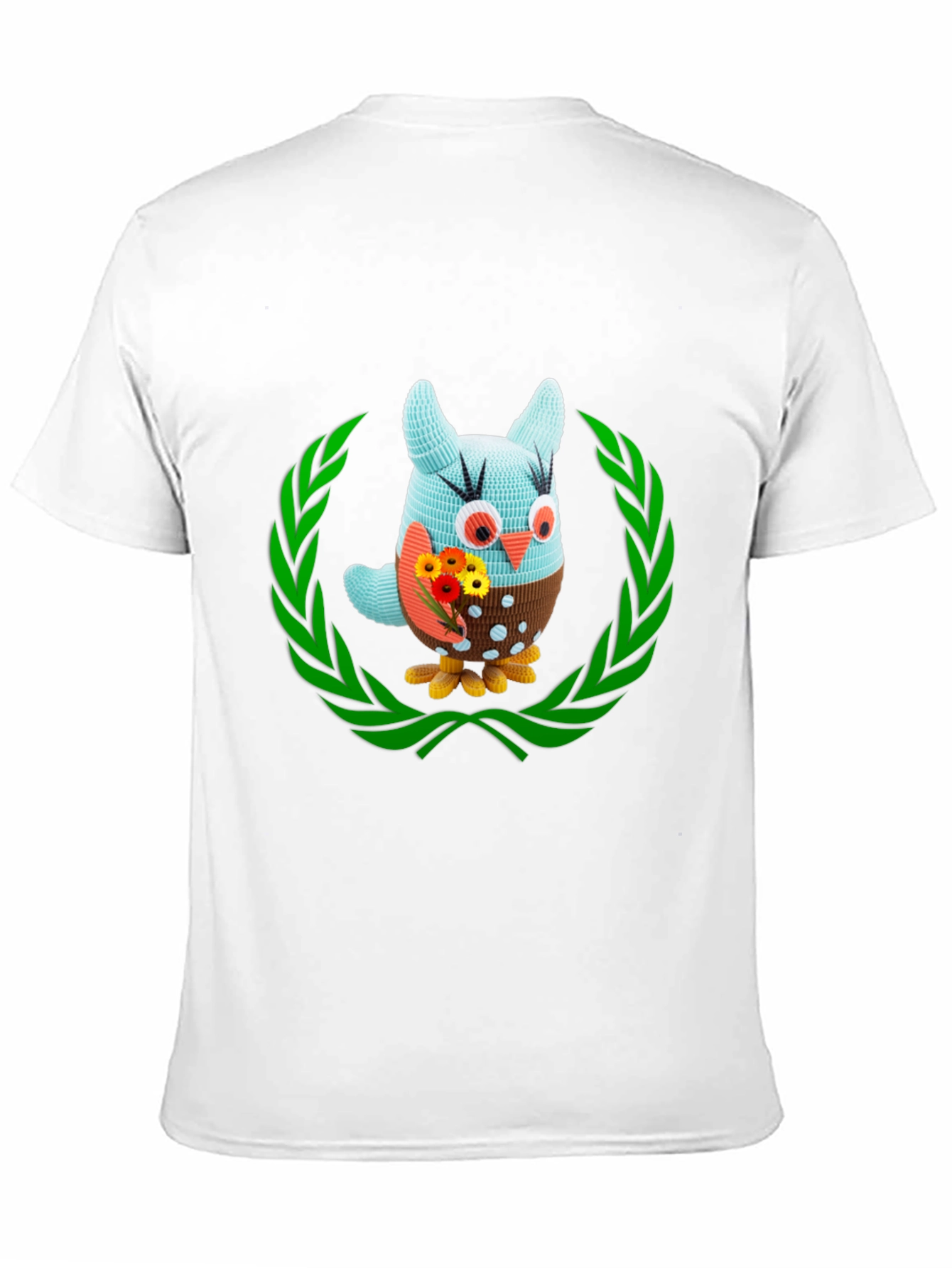 Owl & Flowers Graphic T-Shirt