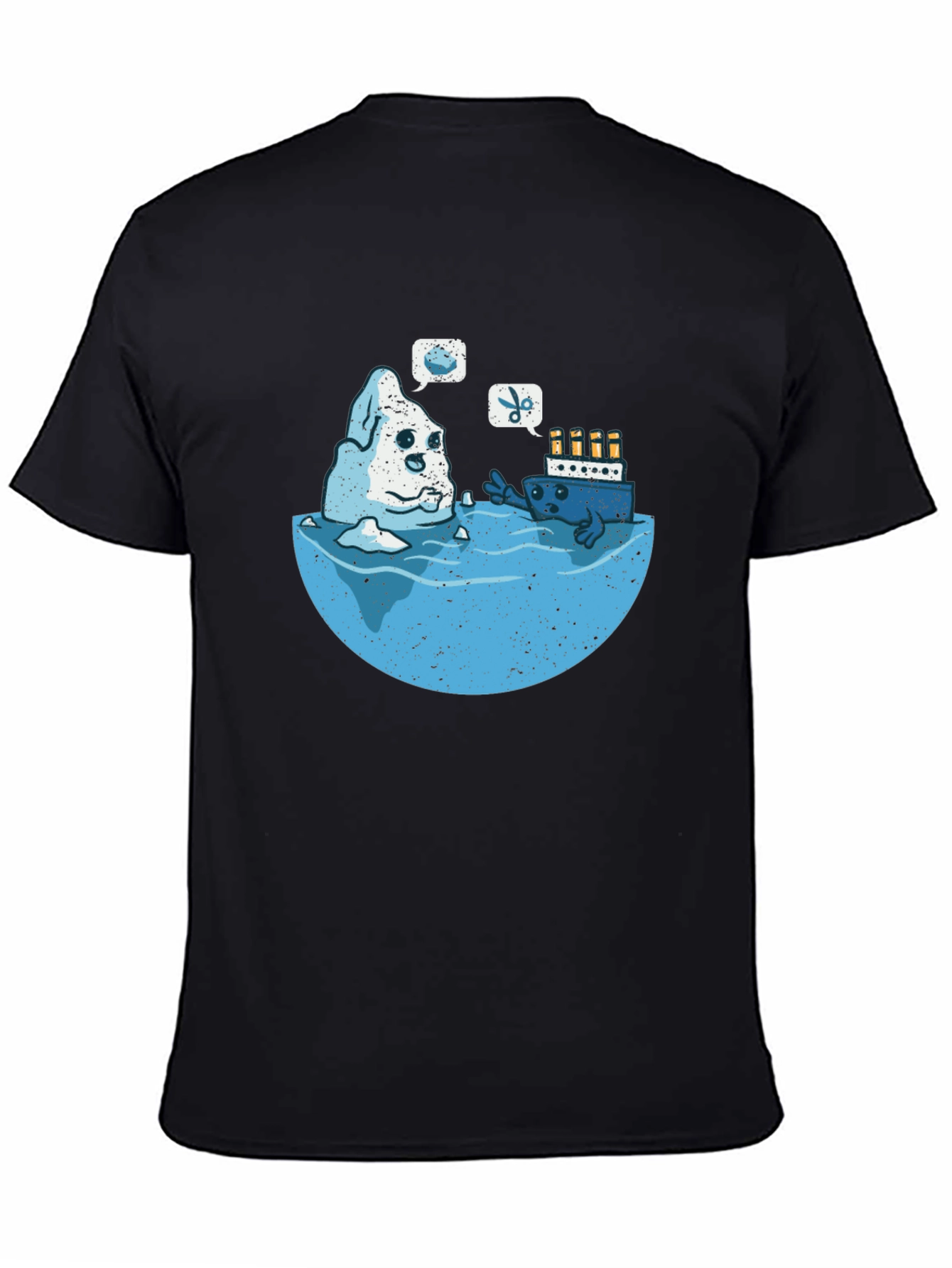 Titanic Iceberg Humor Graphic T-Shirt