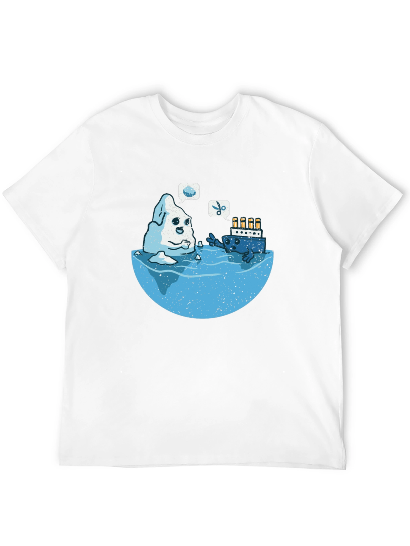Titanic Iceberg Humor Graphic T-Shirt