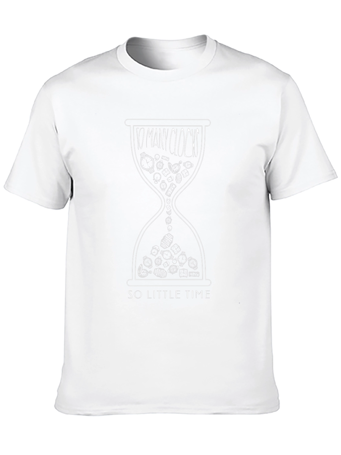 Time Flies Graphic Tee - Black