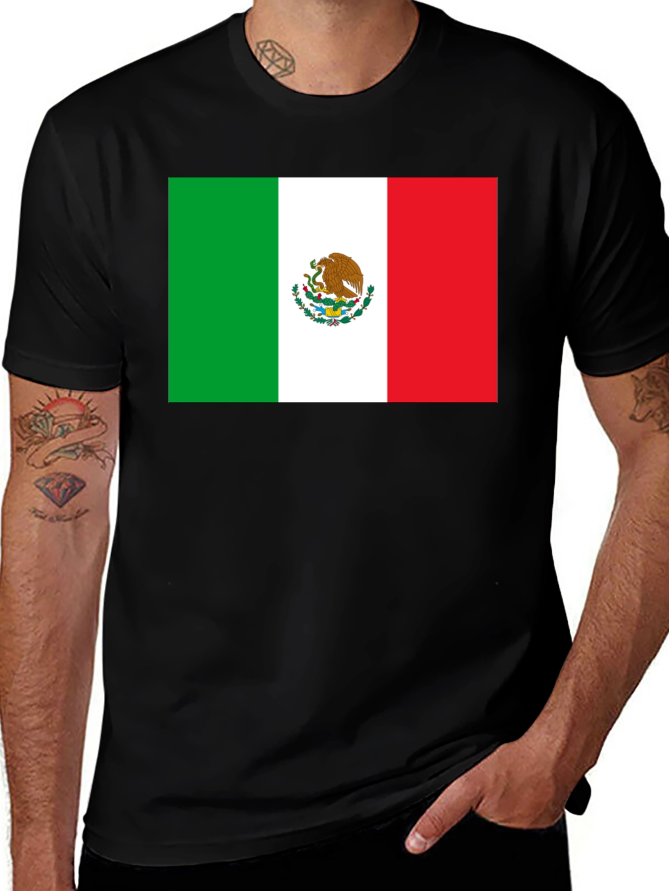 Mexican Flag T-Shirt - Show Your Pride!