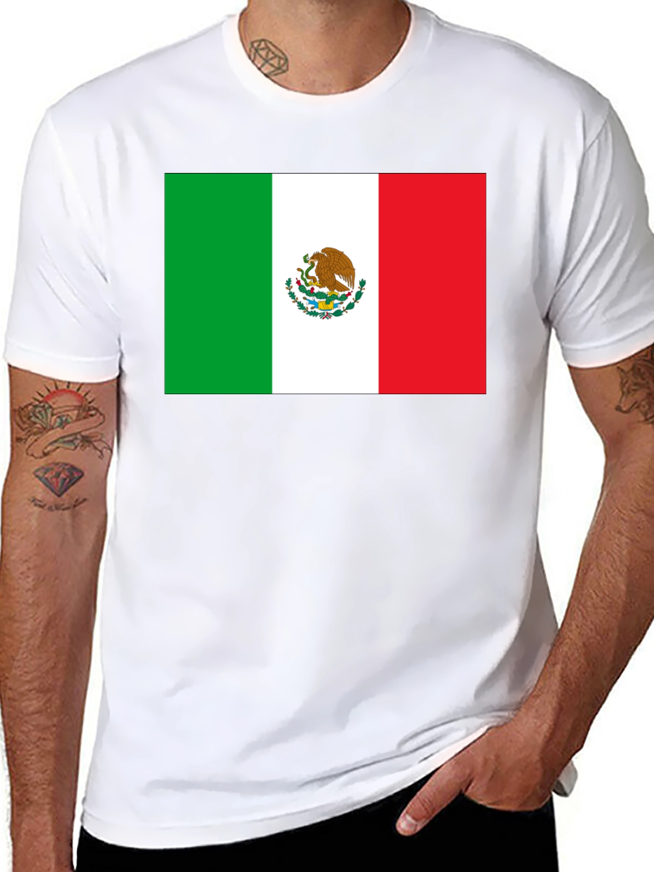 Mexican Flag T-Shirt - Show Your Pride!