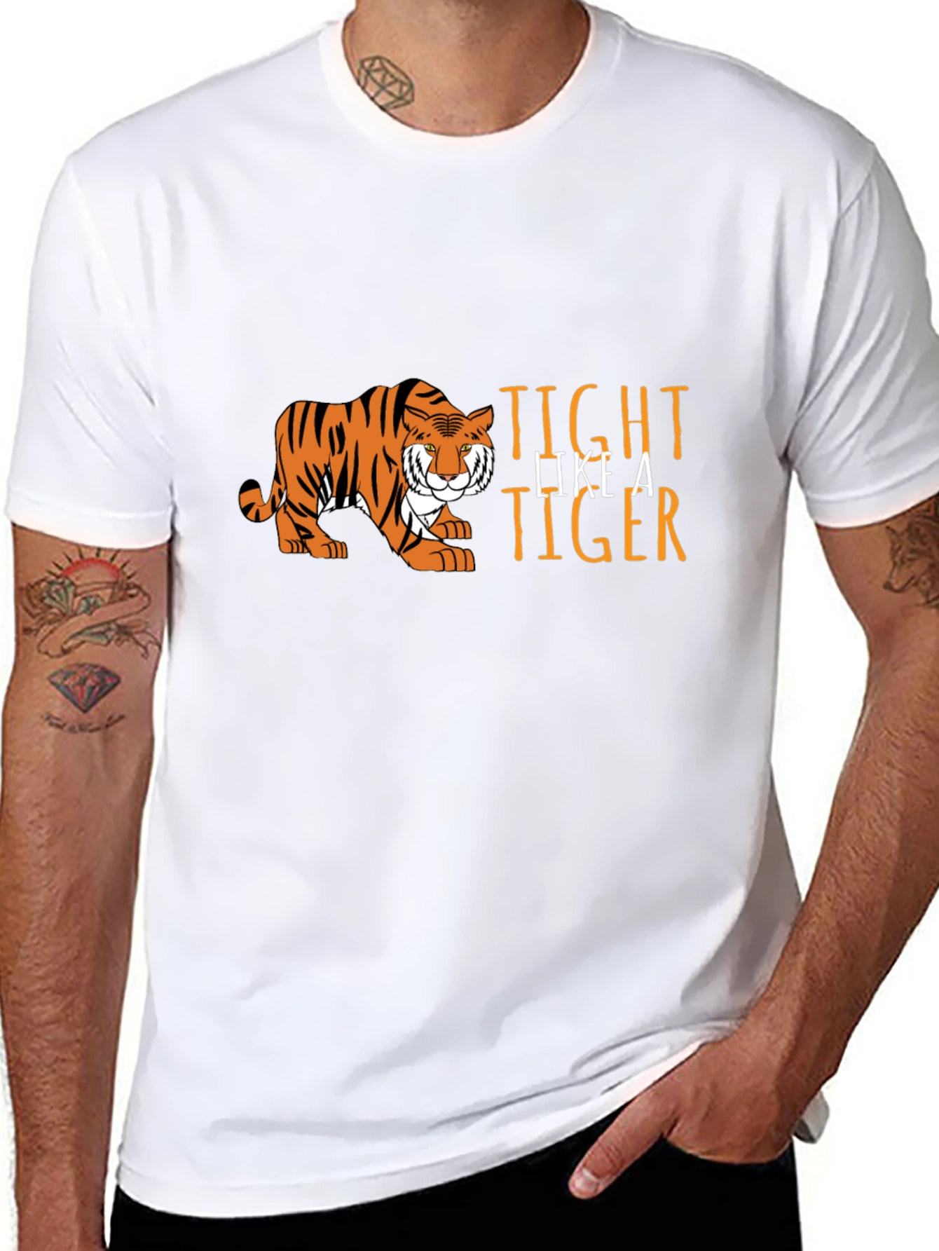 Tight Like A Tiger Graphic T-Shirt