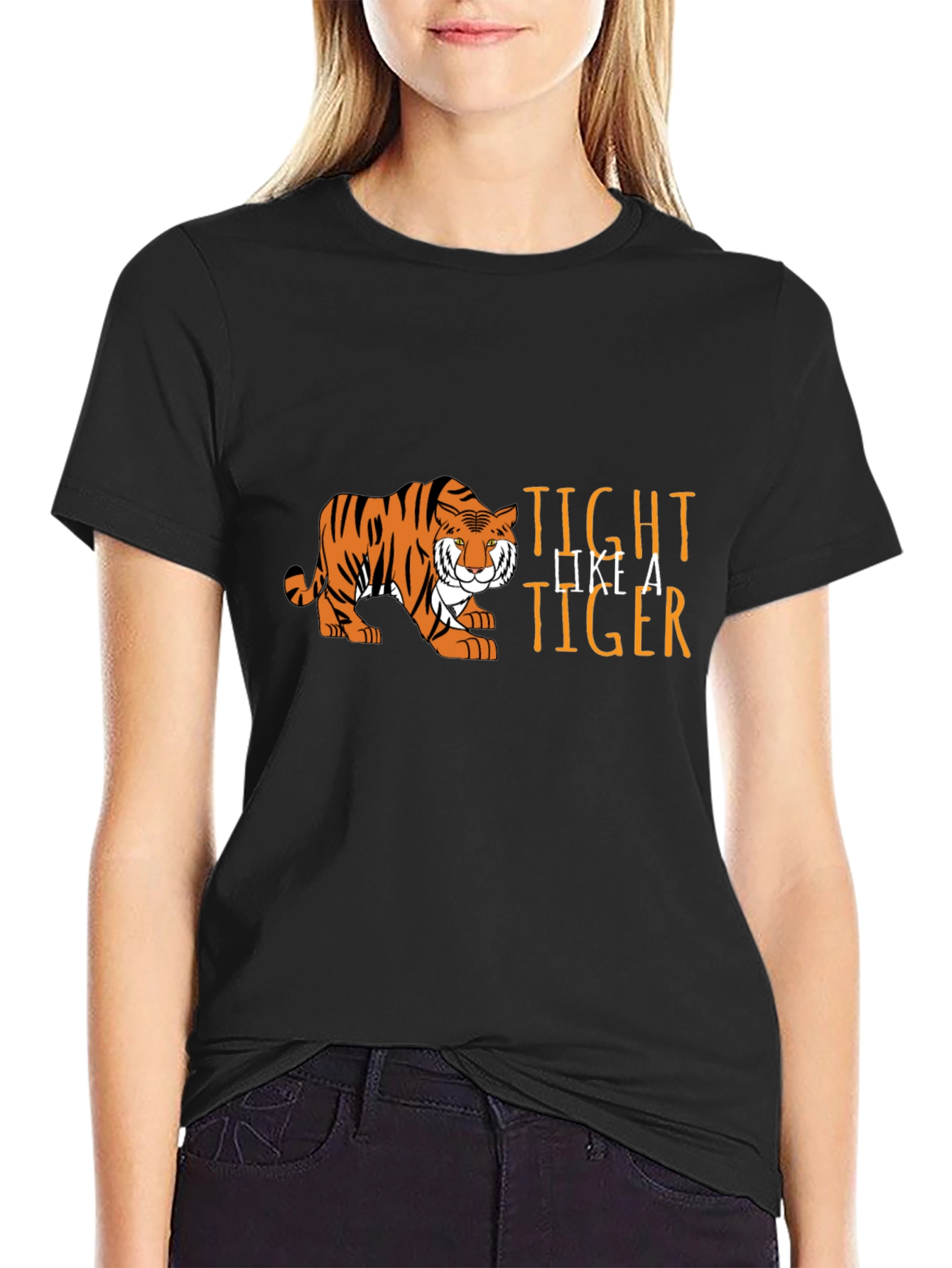 Tight Like A Tiger Graphic T-Shirt