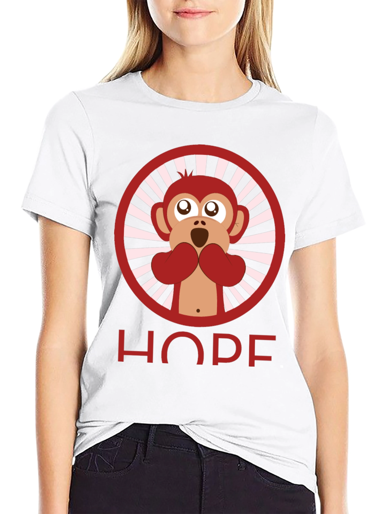 Monkey Hope T-Shirt - Mens Graphic Tee