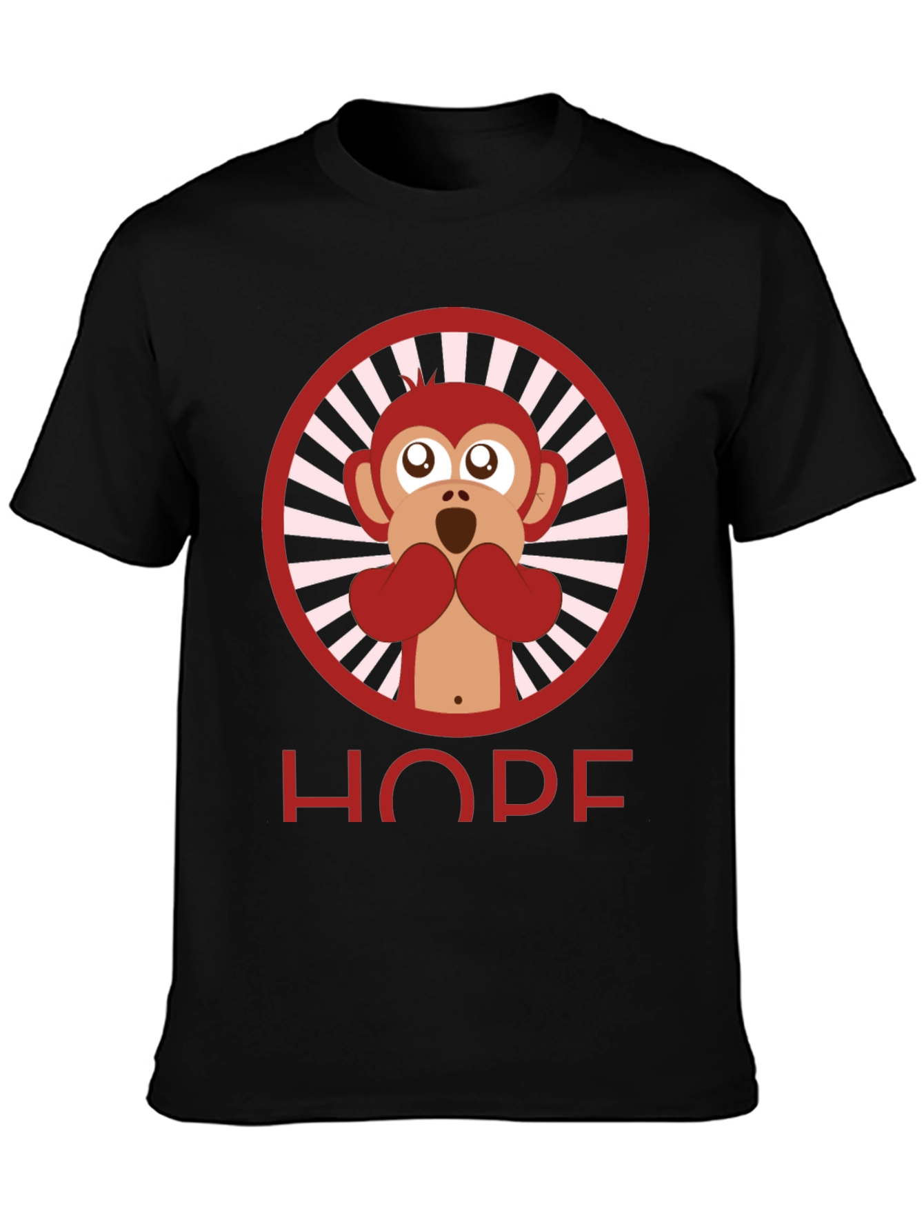 Monkey Hope T-Shirt - Mens Graphic Tee