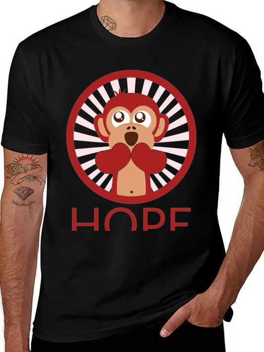 Monkey Hope T-Shirt - Mens Graphic Tee