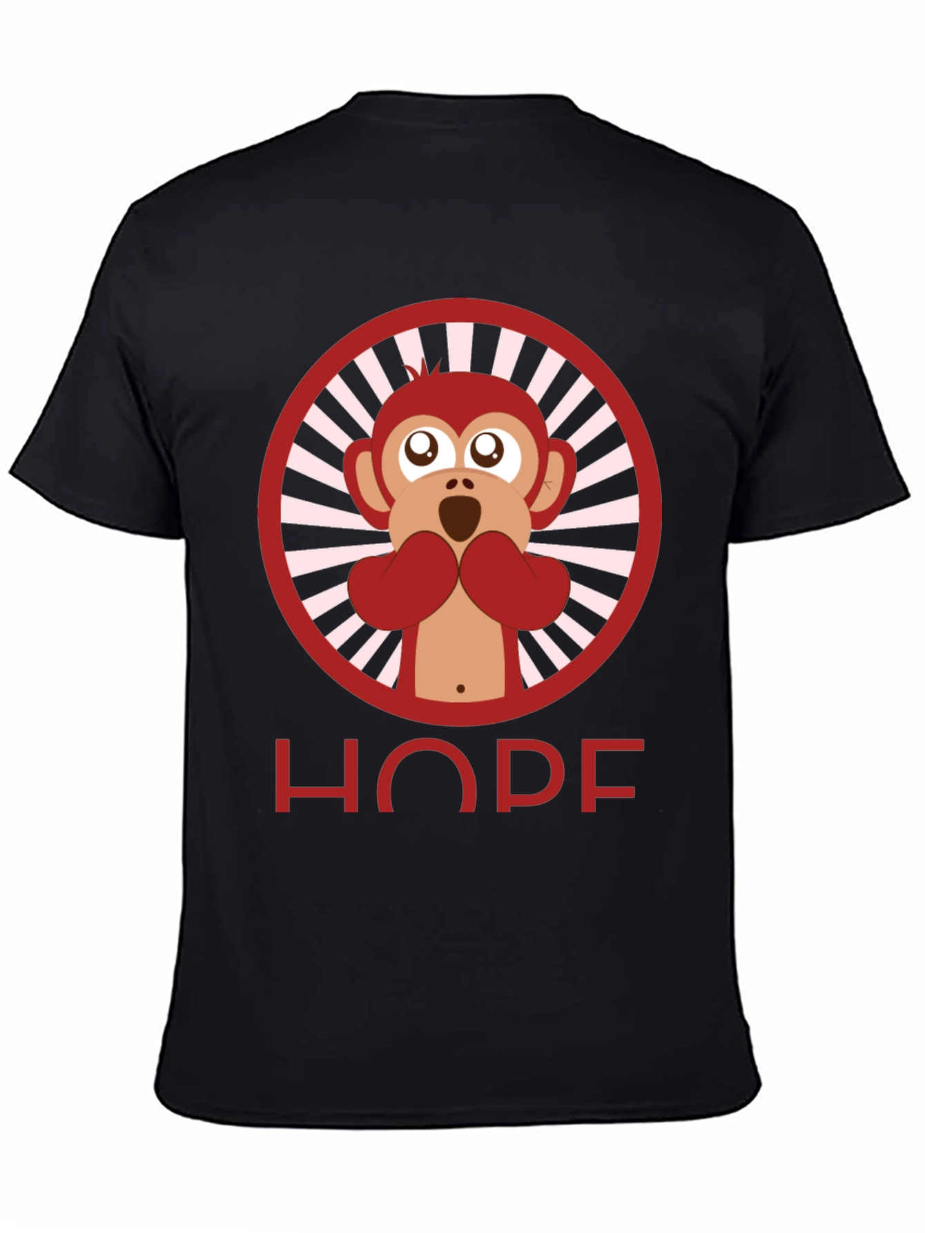 Monkey Hope T-Shirt - Mens Graphic Tee
