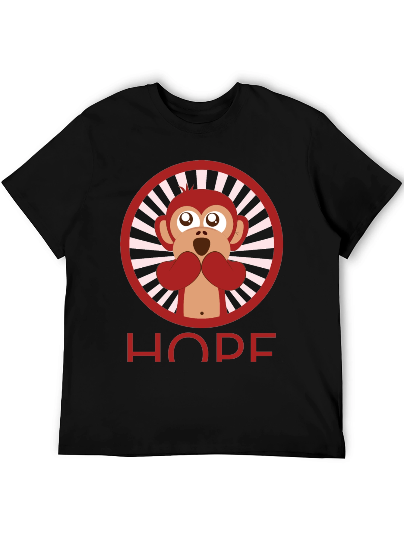 Monkey Hope T-Shirt - Mens Graphic Tee
