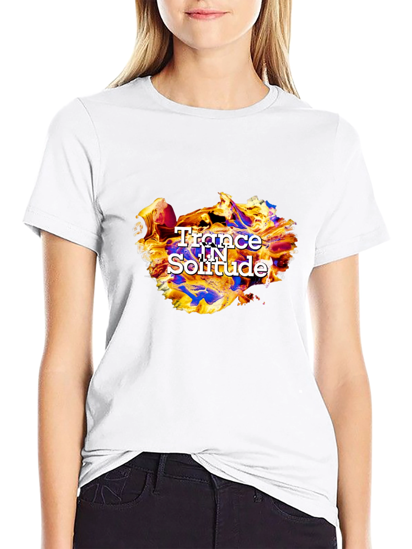 Trance in Solitude Black T-Shirt