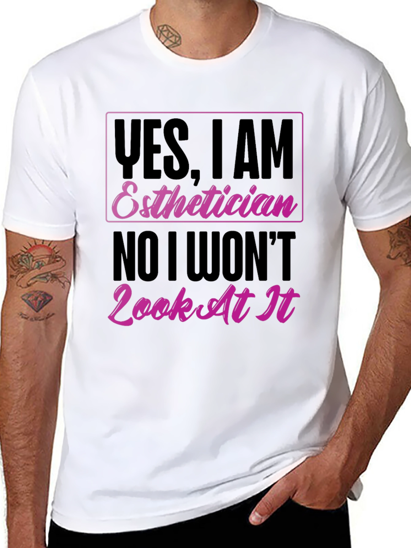 Esthetician T-Shirt - Funny Graphic Tee