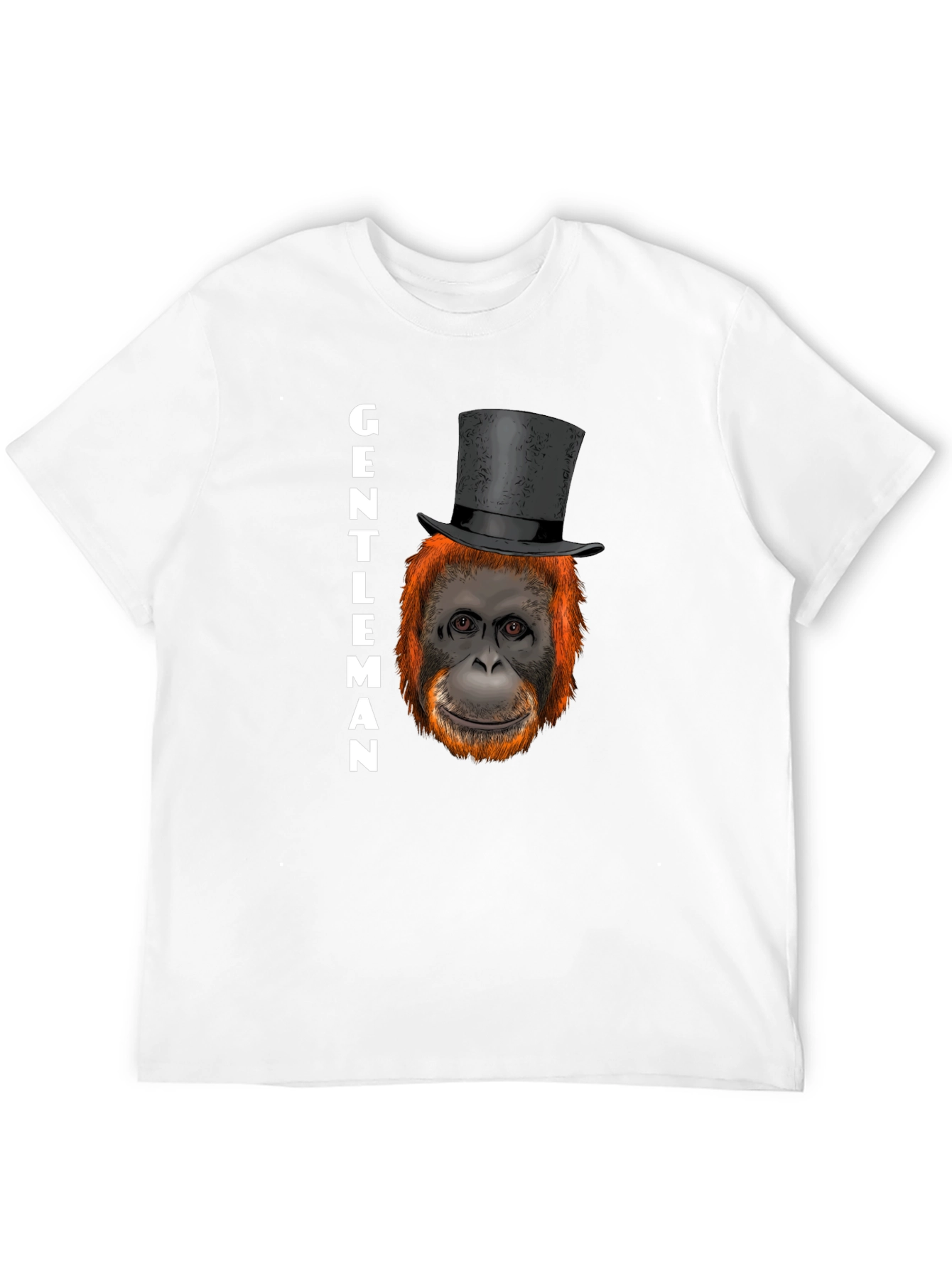 Gentleman Orangutan Graphic T-Shirt