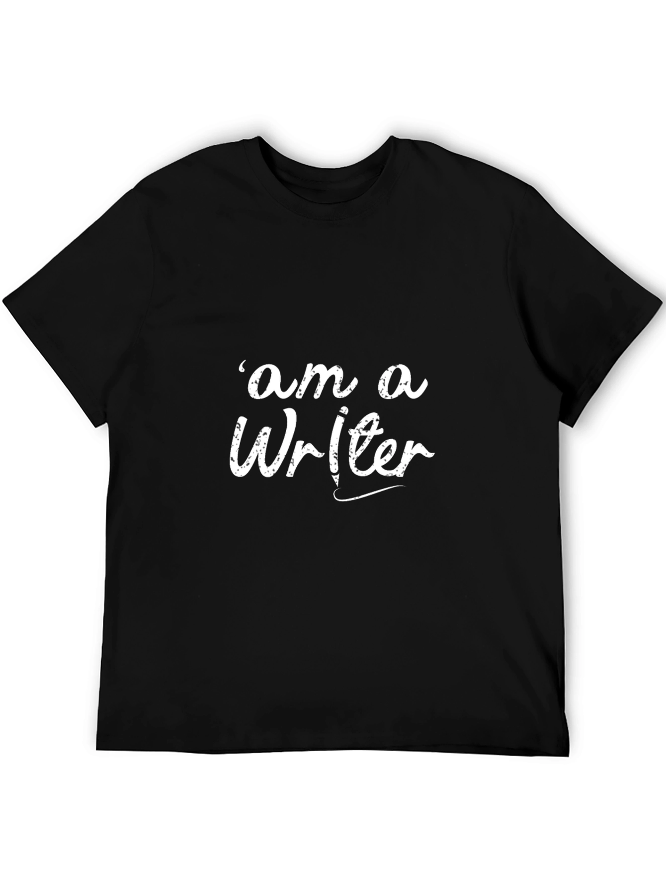I am a Writer Black T-Shirt
