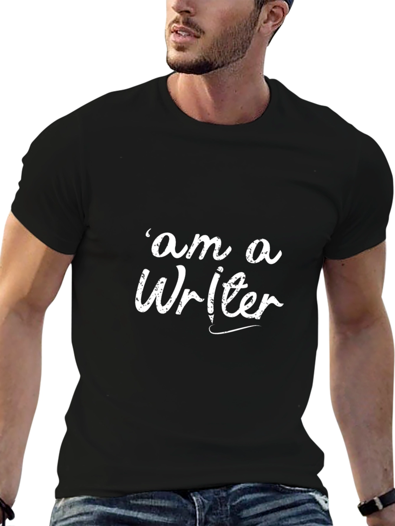 I am a Writer Black T-Shirt