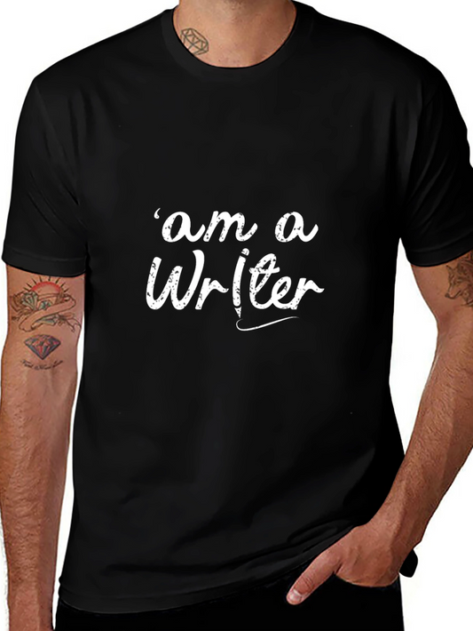 I am a Writer Black T-Shirt