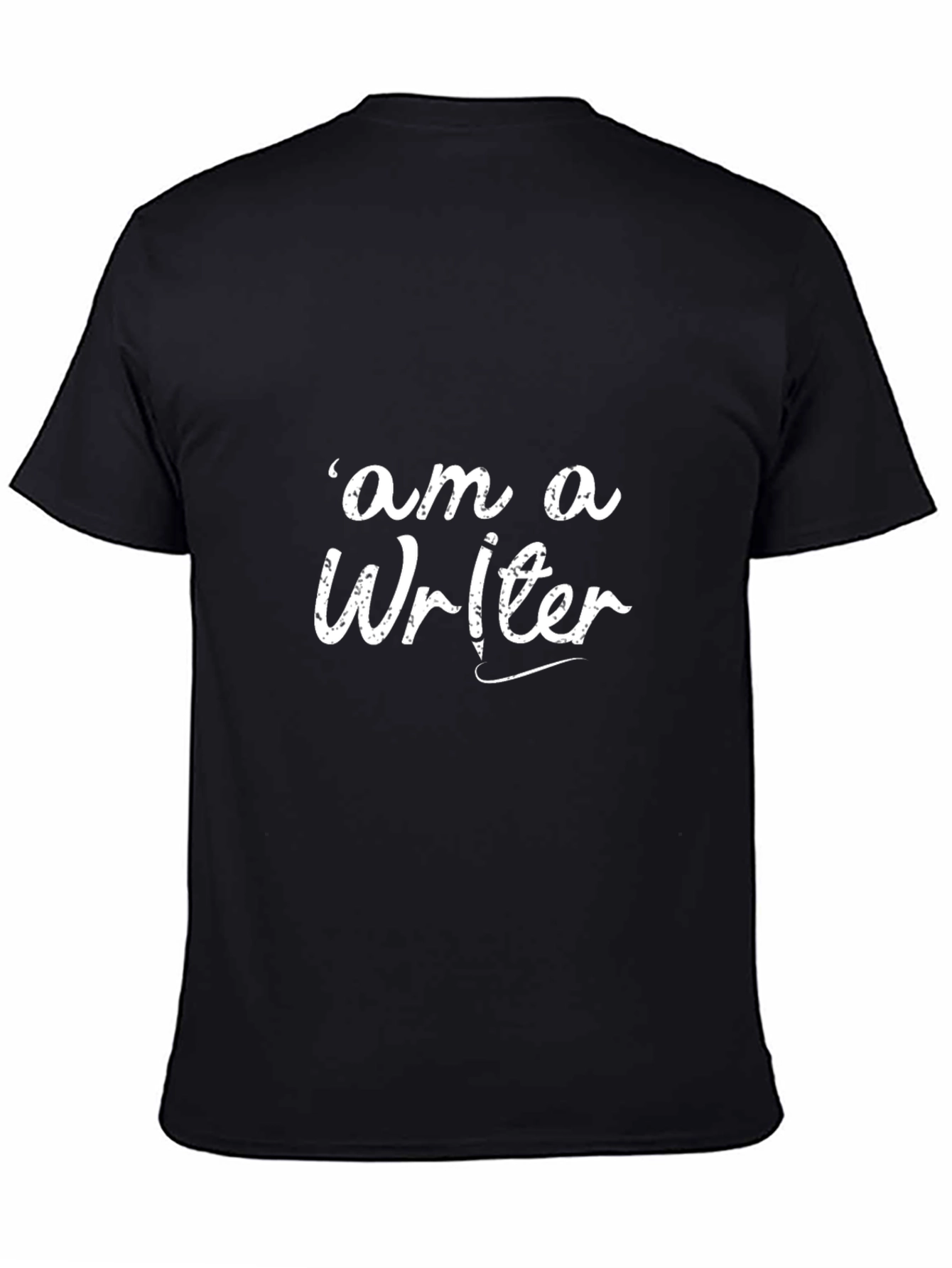 I am a Writer Black T-Shirt