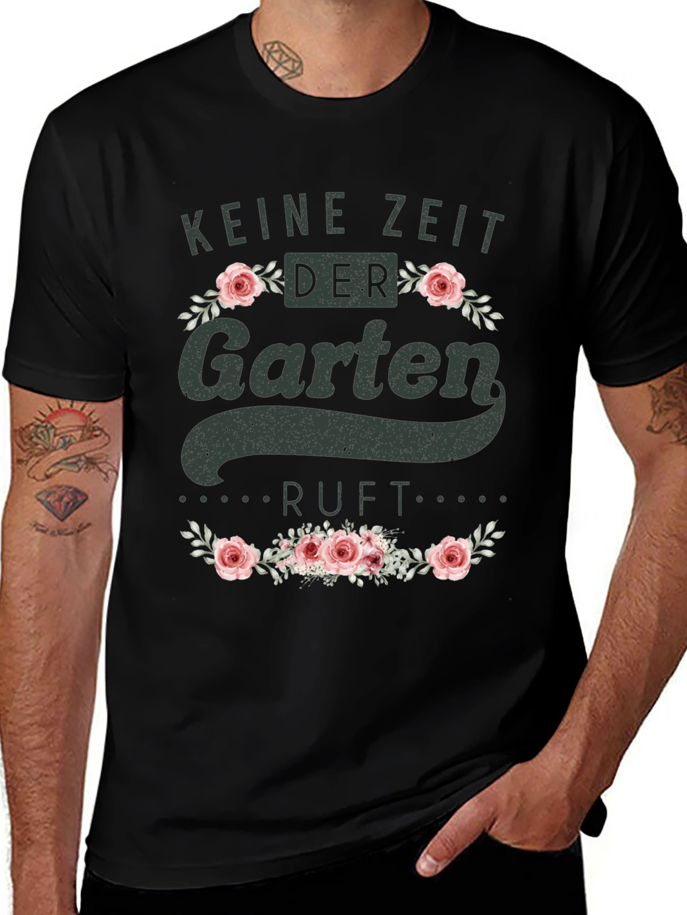 Gardening T-Shirt - Keine Zeit Der Garten Ruft